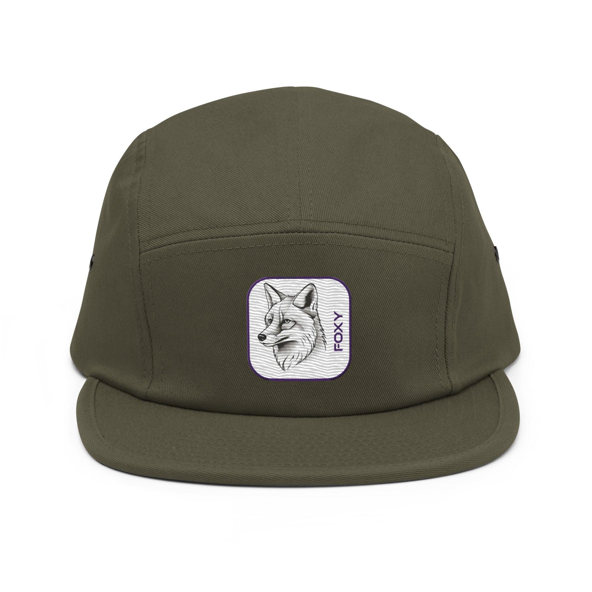 'Foxy' Five Panel Cap - POMA Graphics