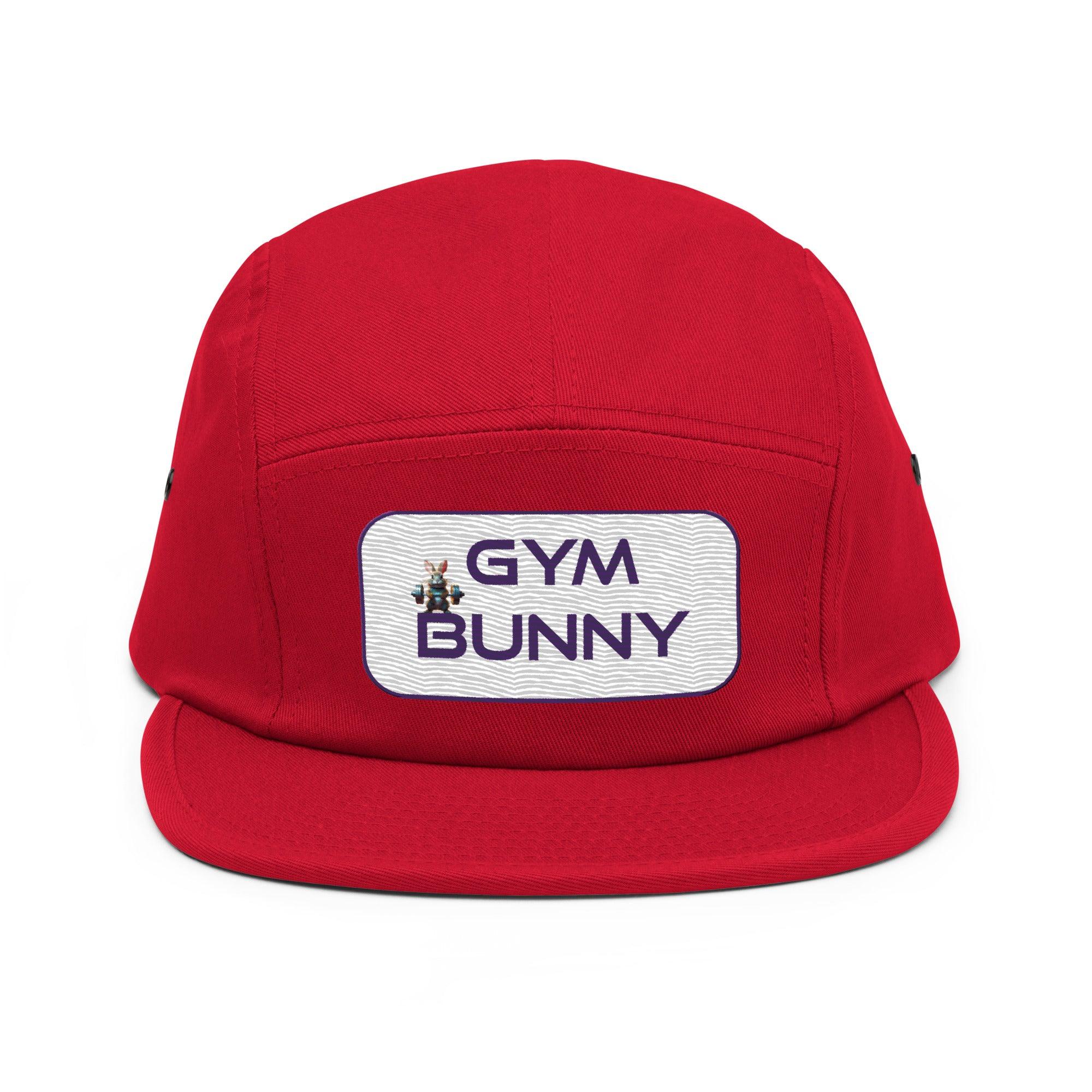 'Gym Bunny' Five Panel Cap - POMA Graphics