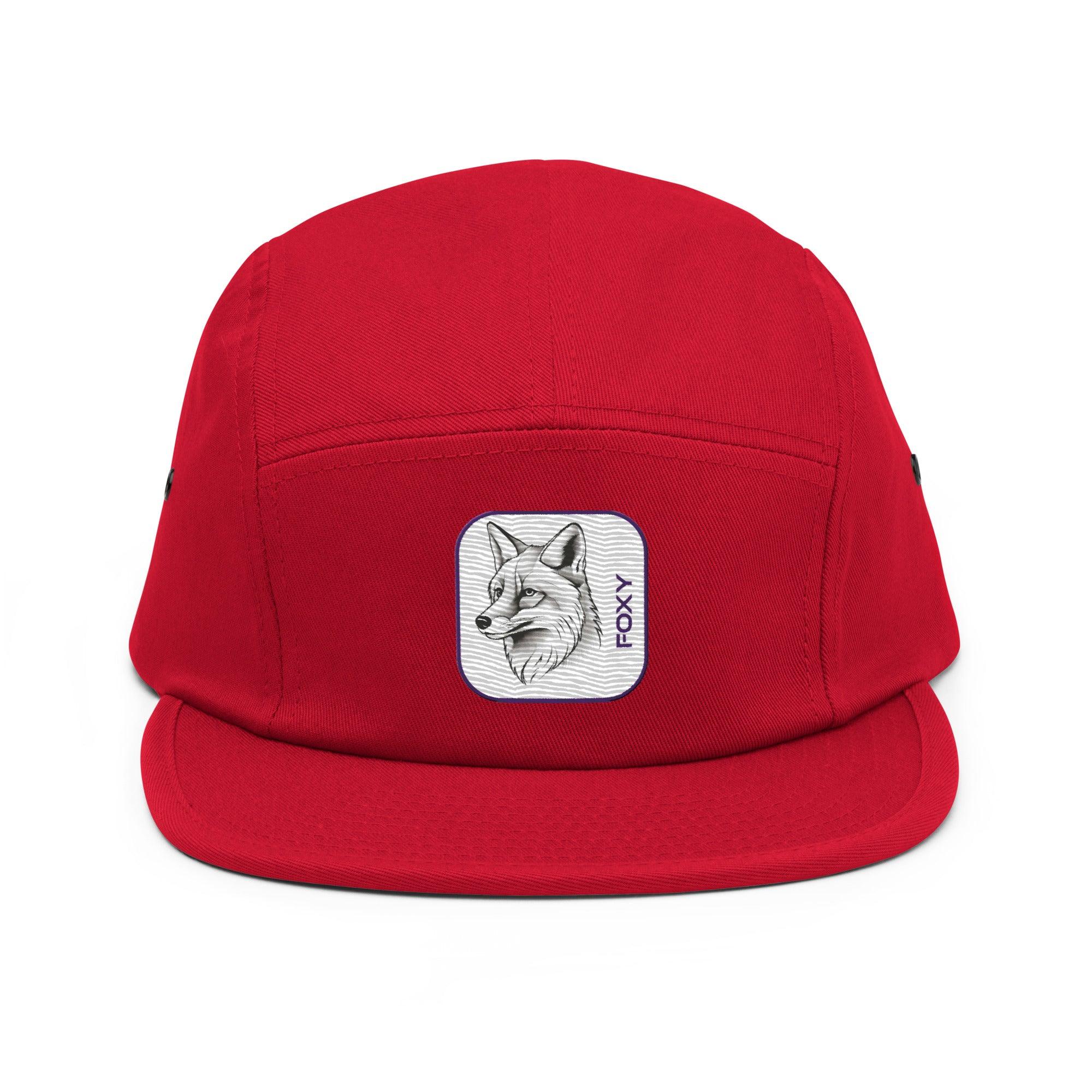 'Foxy' Five Panel Cap - POMA Graphics