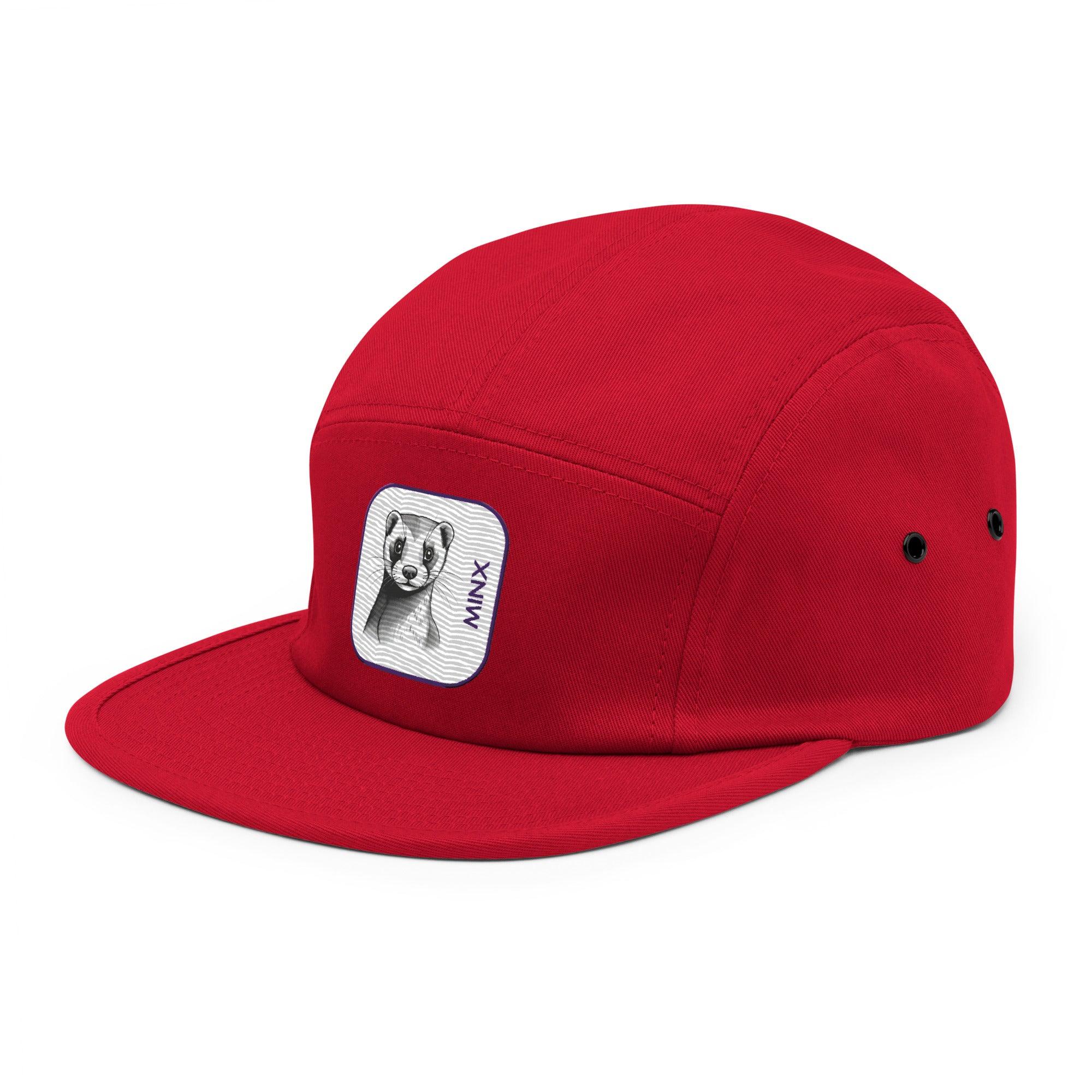 'Minx' Five Panel Cap - POMA Graphics