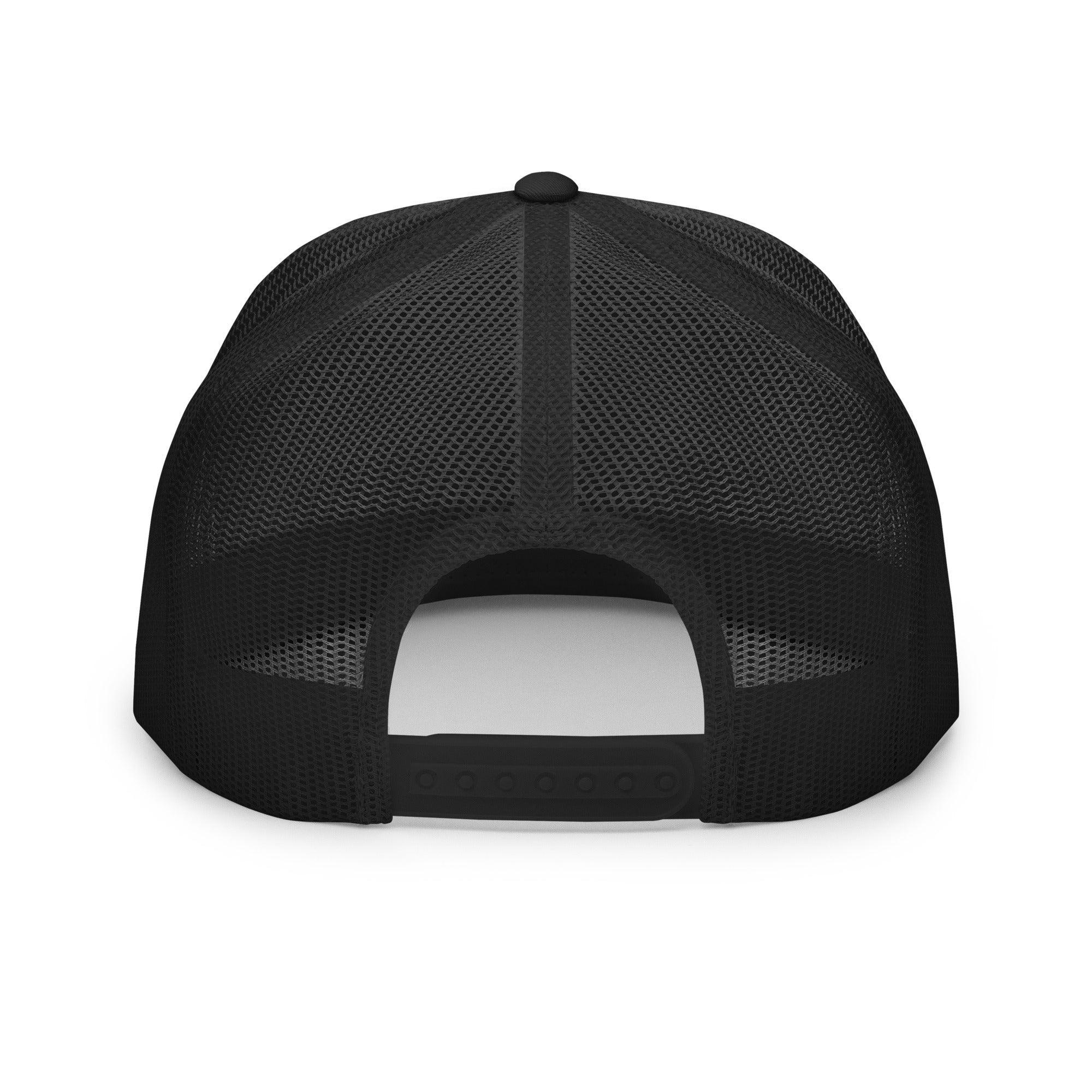 'Gym Bunny' five-panel Trucker Cap - POMA Graphics