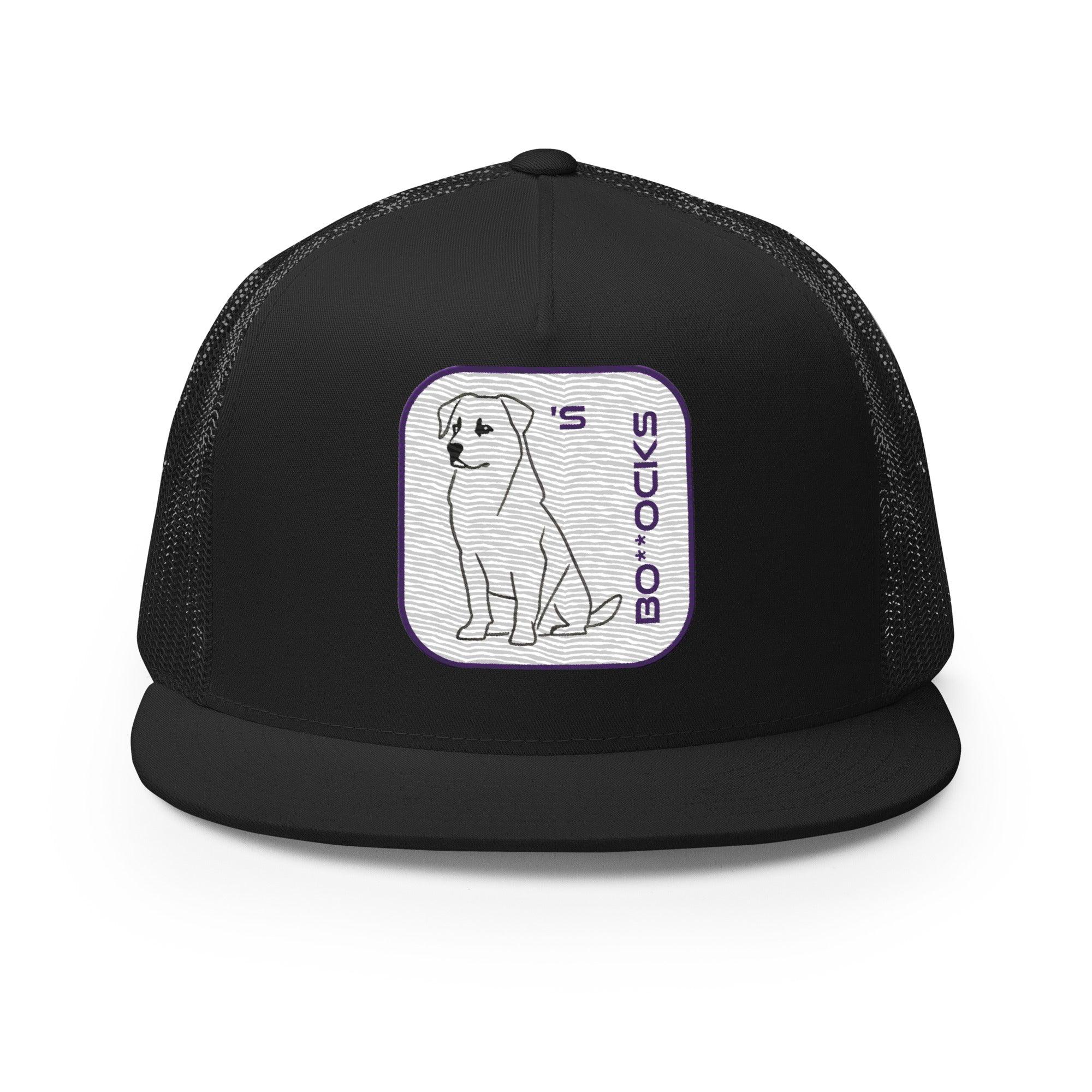 'Dog's Bo**ocks' five-panel Trucker Cap - POMA Graphics