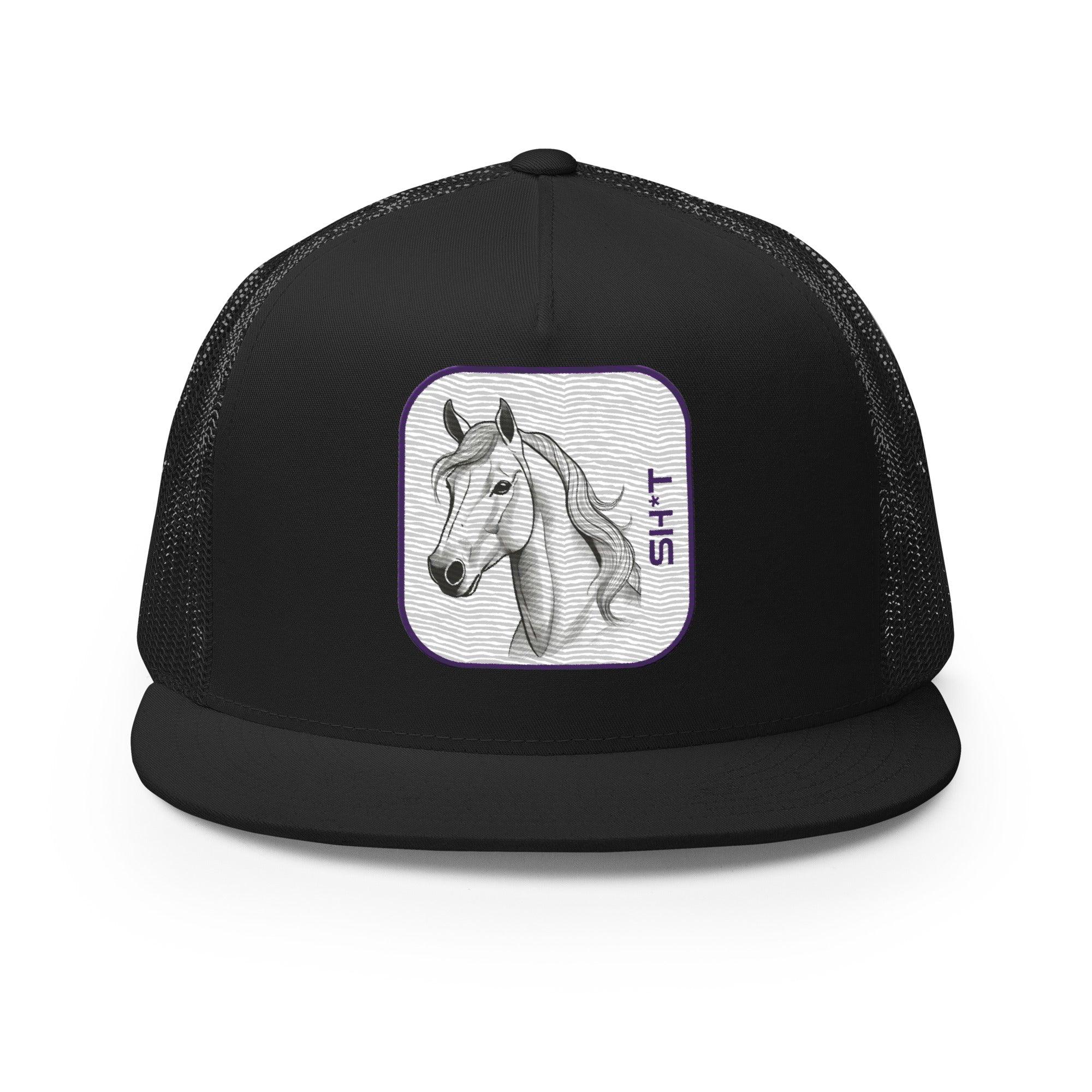 'Horse Sh*t' five-panel Trucker Cap - POMA Graphics