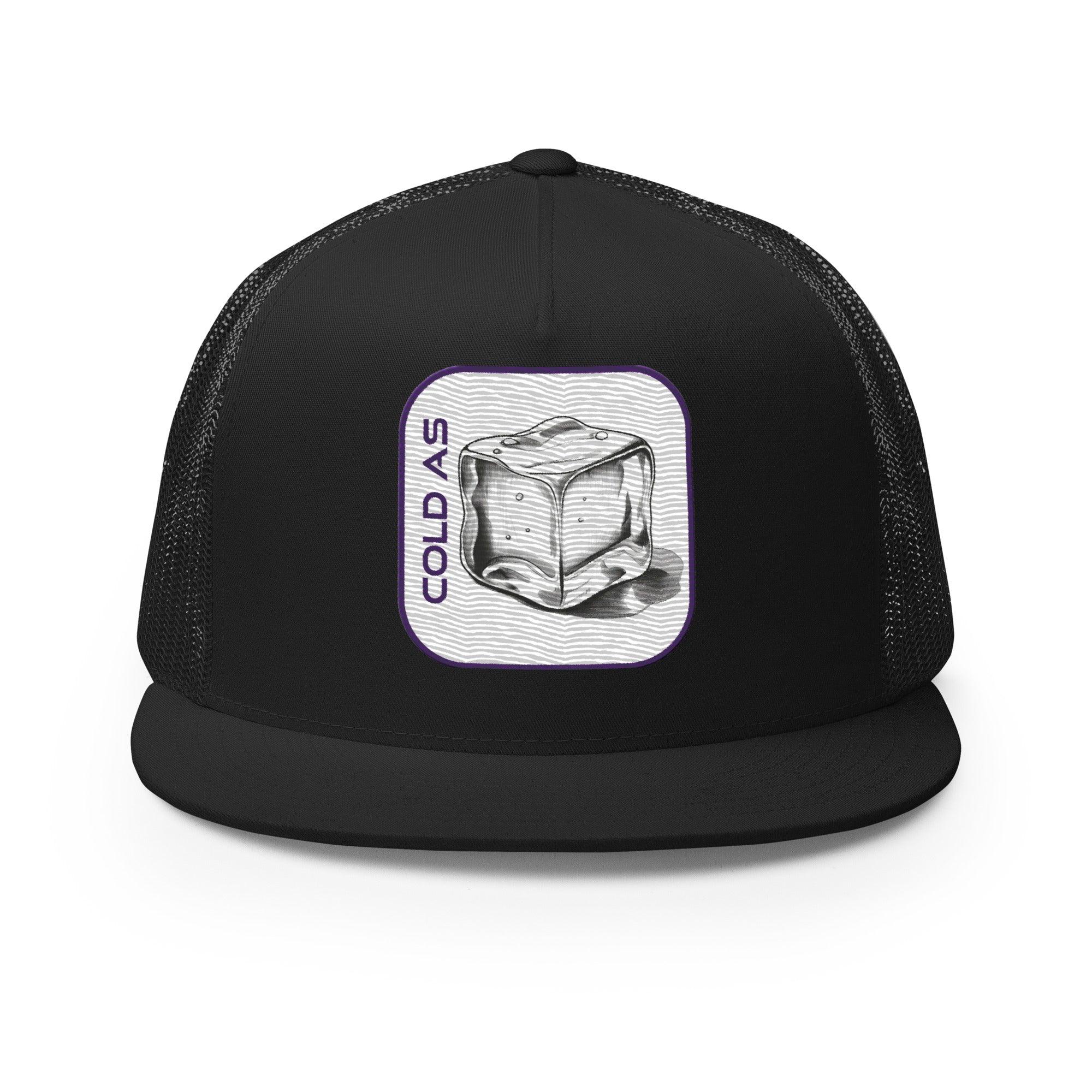 'Cold As Ice' five-panel Trucker Cap - POMA Graphics