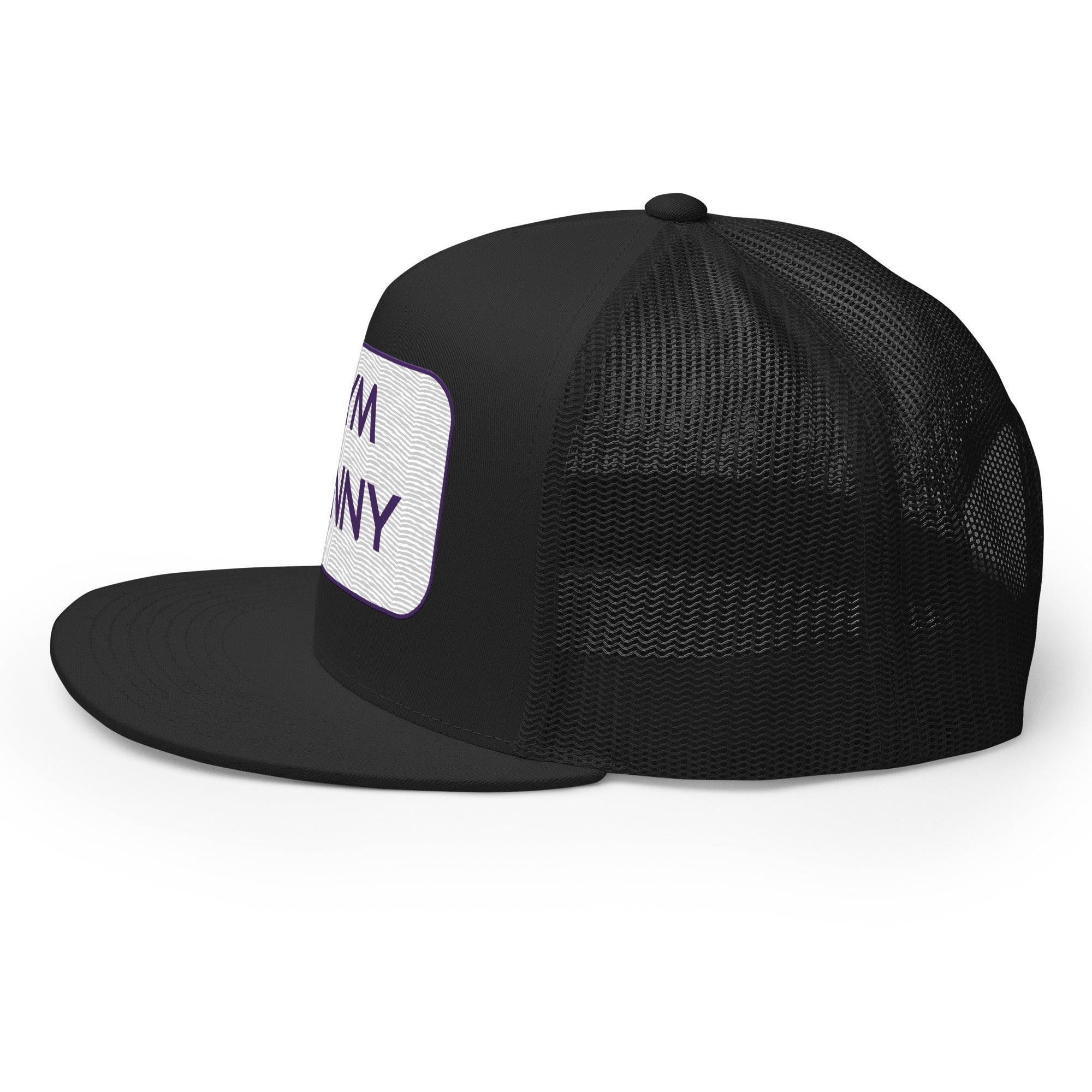 'Gym Bunny' five-panel Trucker Cap - POMA Graphics