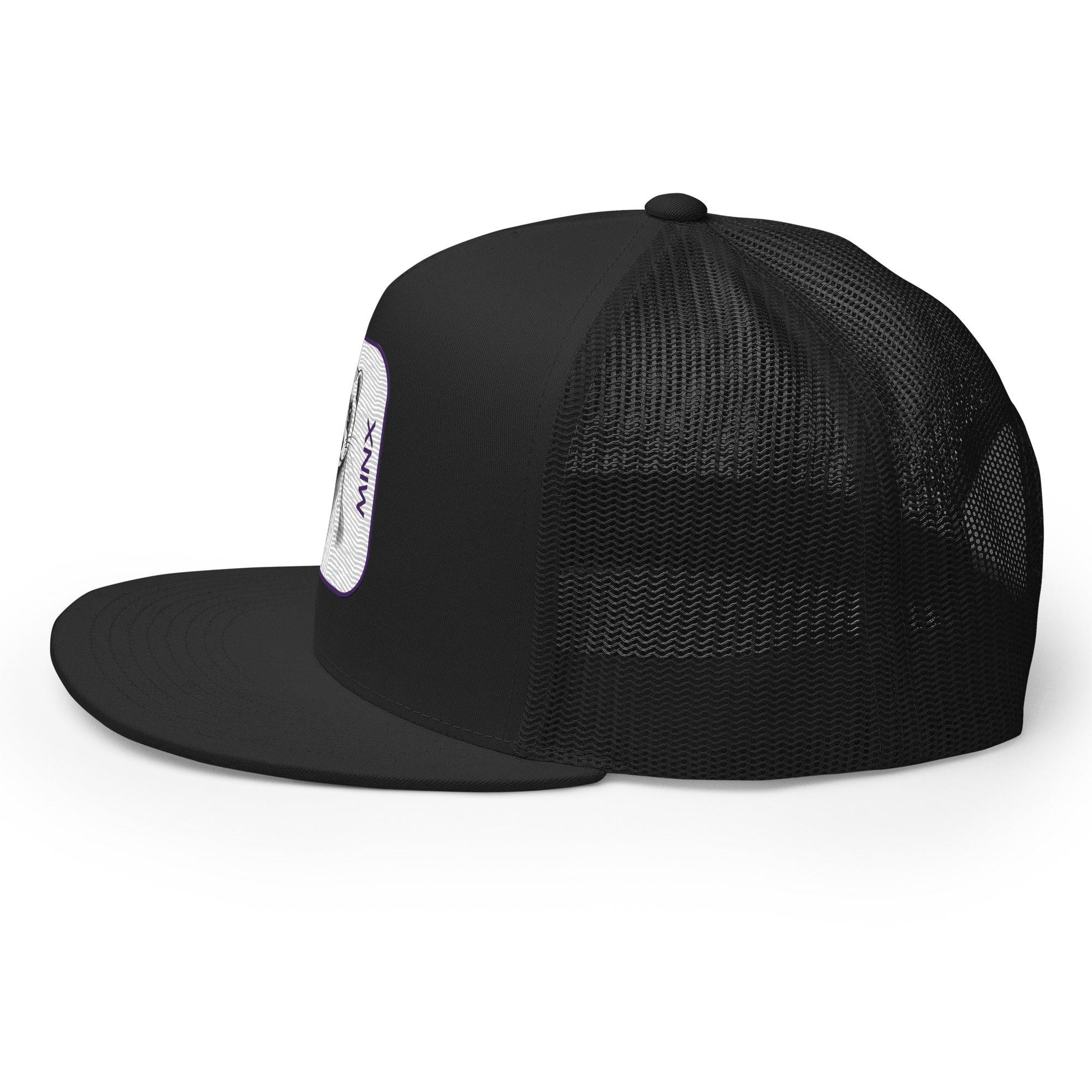 'Minx' five-panel Trucker Cap - POMA Graphics