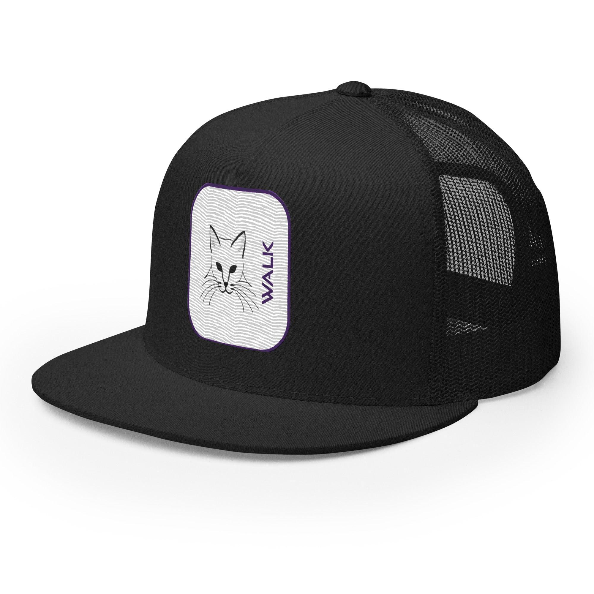 'Cat Walk' five-panel Trucker Cap - POMA Graphics