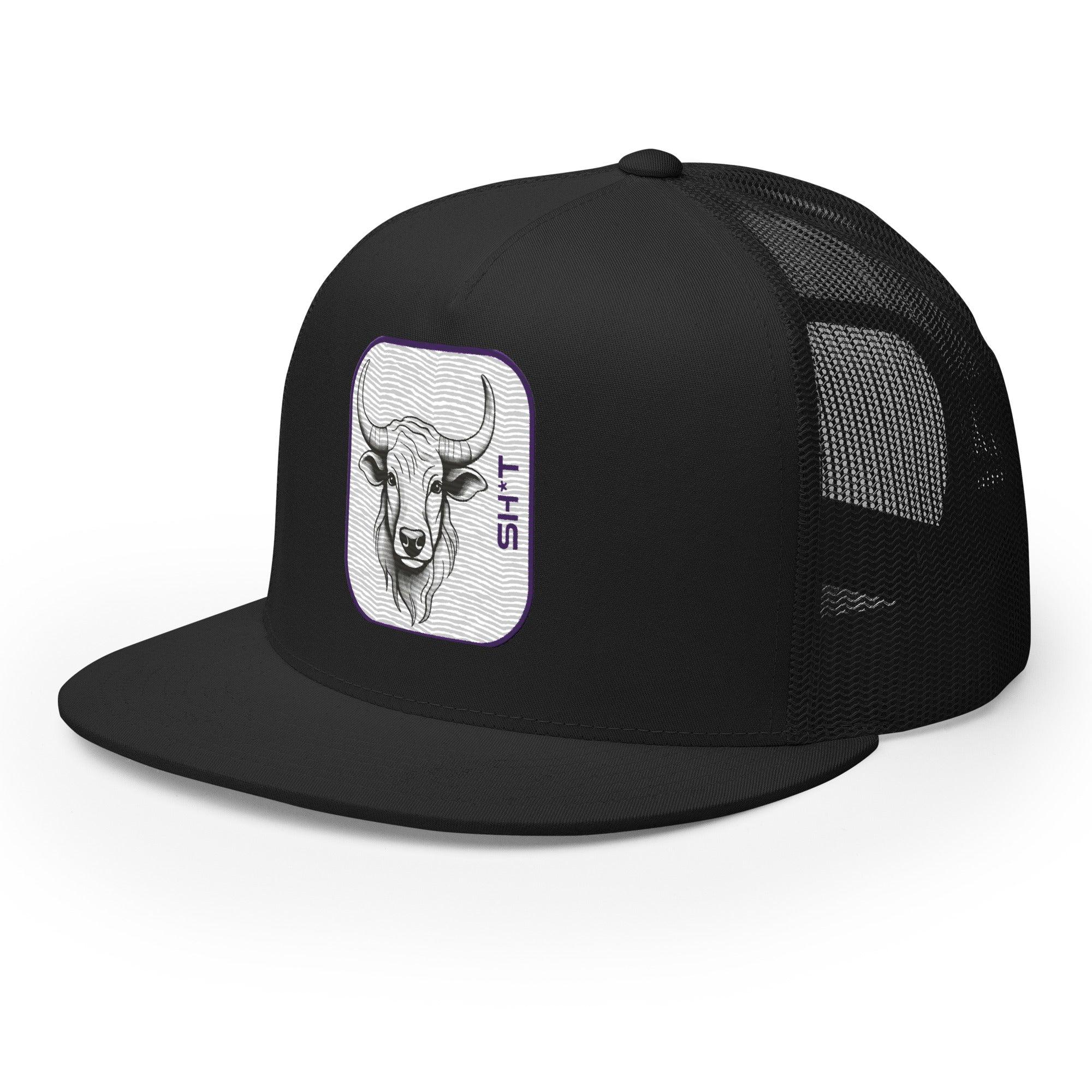 'Bull Sh*t' five-panel Trucker Cap - POMA Graphics