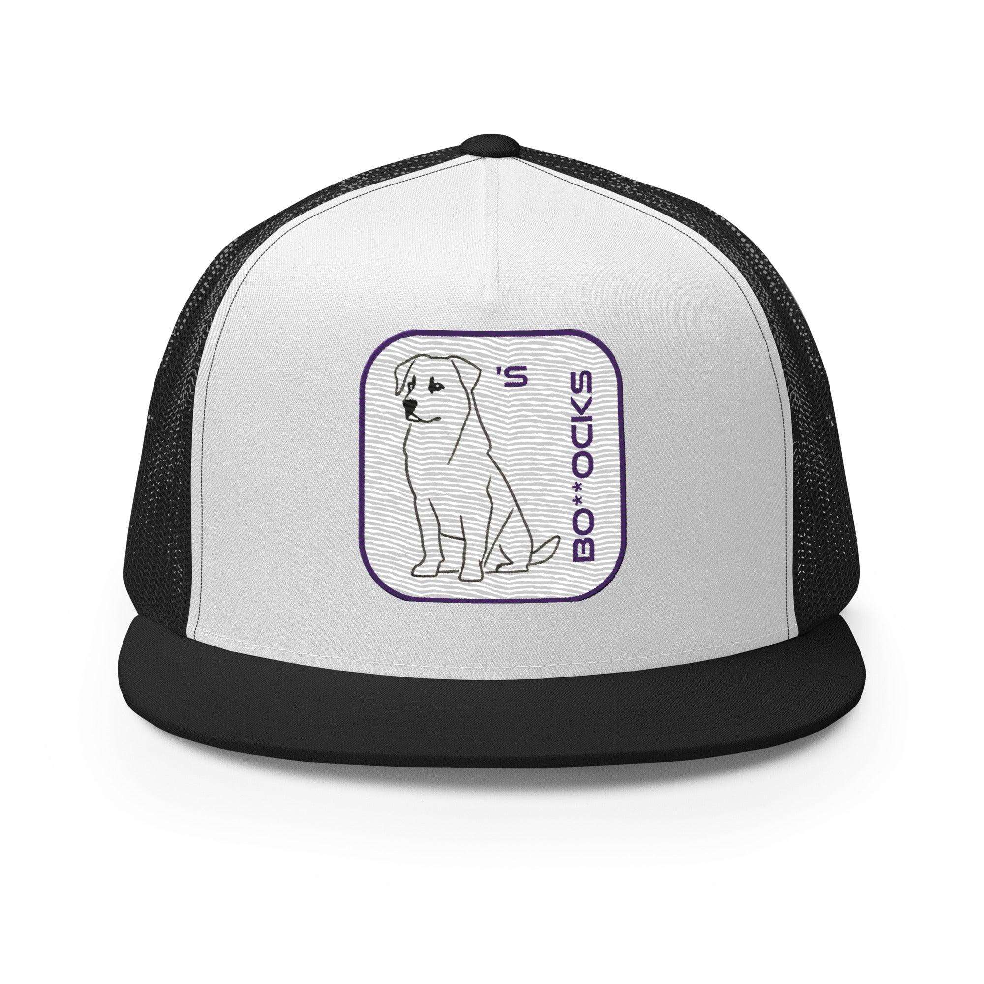 'Dog's Bo**ocks' five-panel Trucker Cap - POMA Graphics