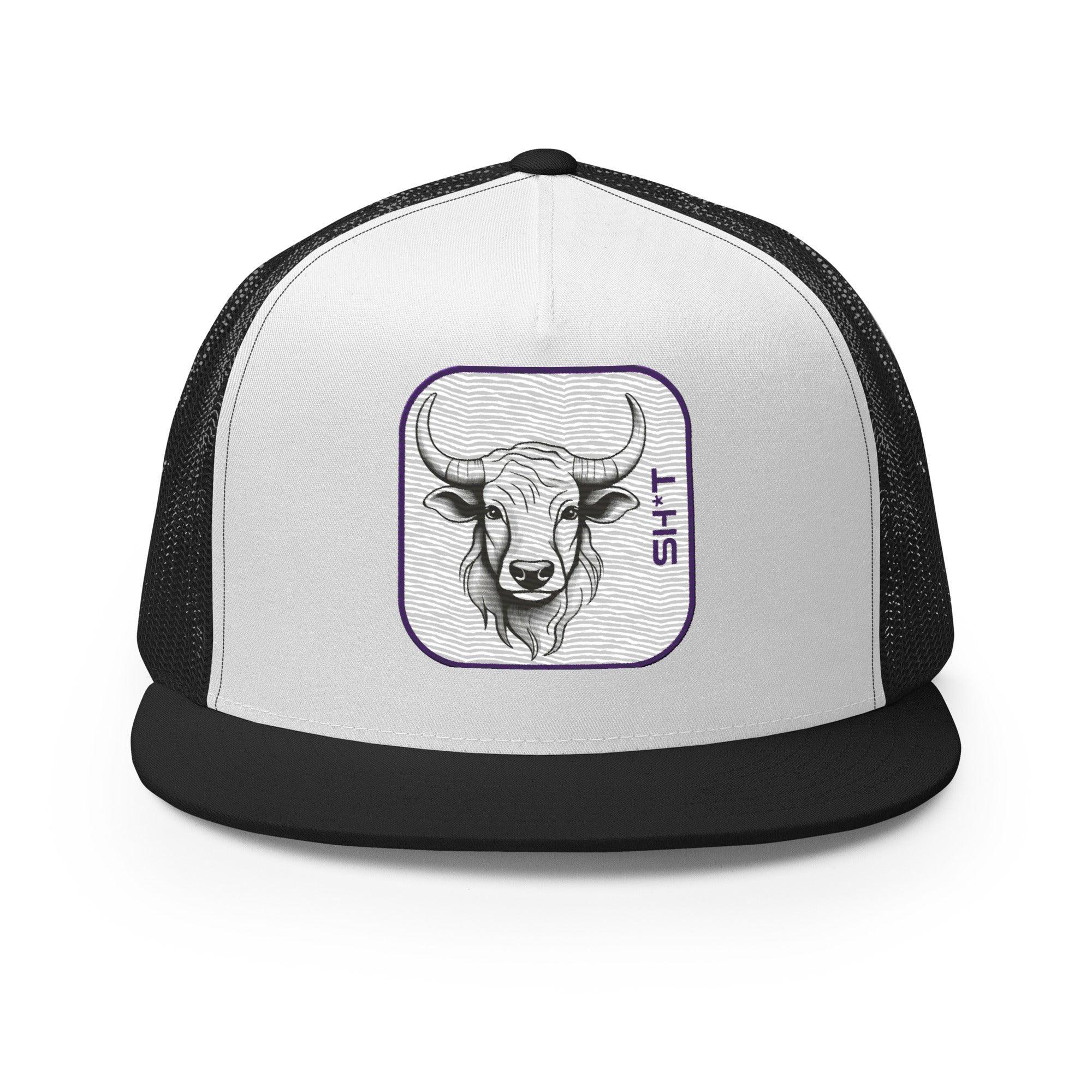 'Bull Sh*t' five-panel Trucker Cap - POMA Graphics