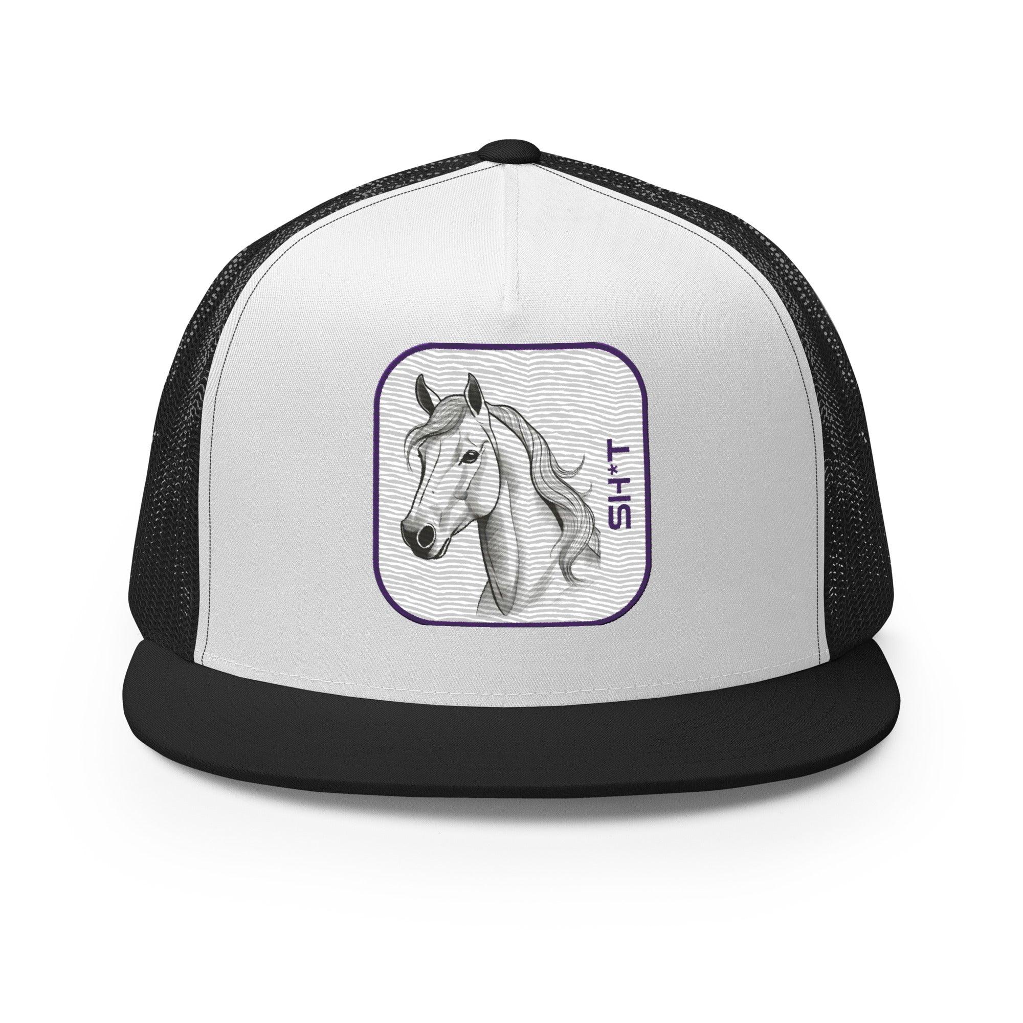 'Horse Sh*t' five-panel Trucker Cap - POMA Graphics