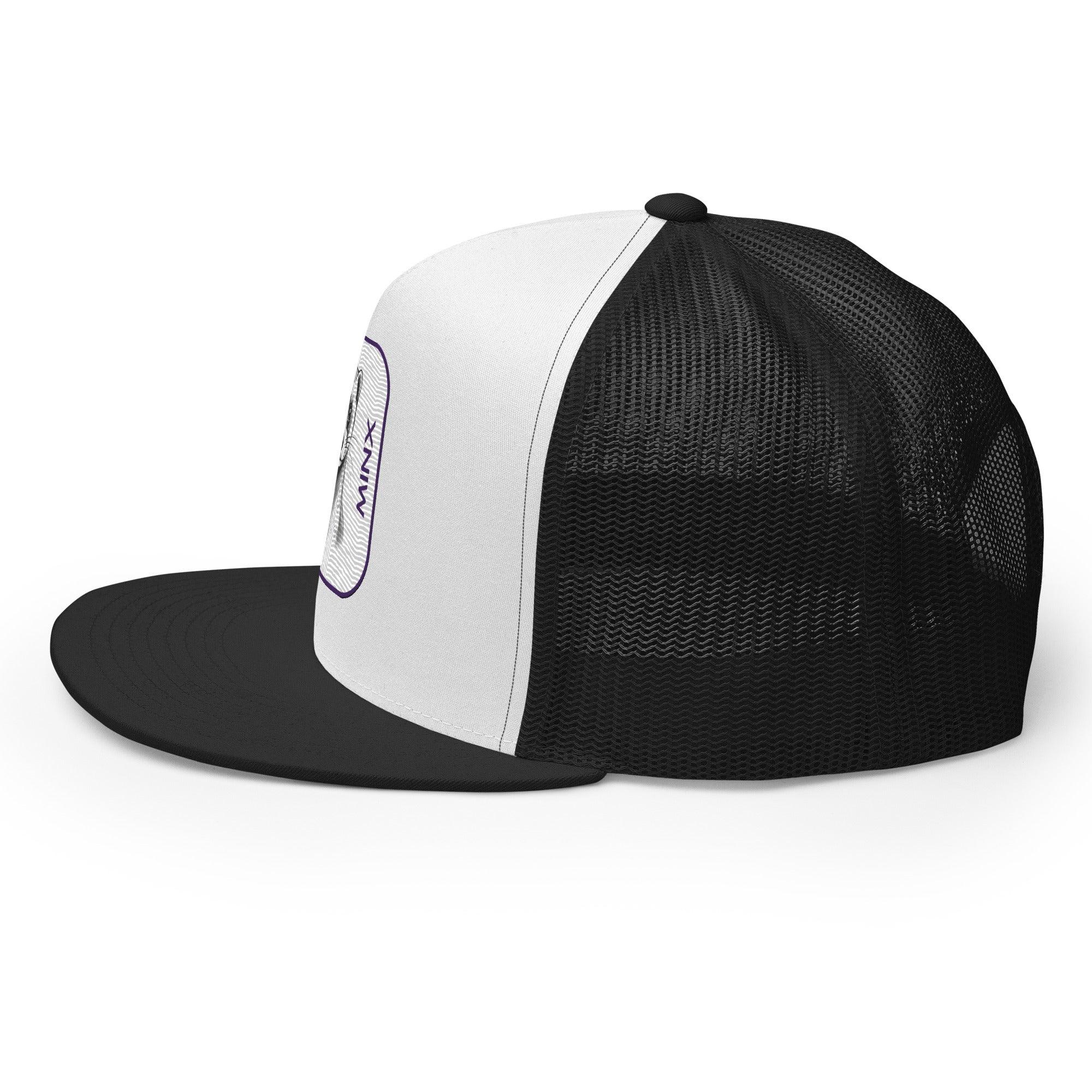 'Minx' five-panel Trucker Cap - POMA Graphics