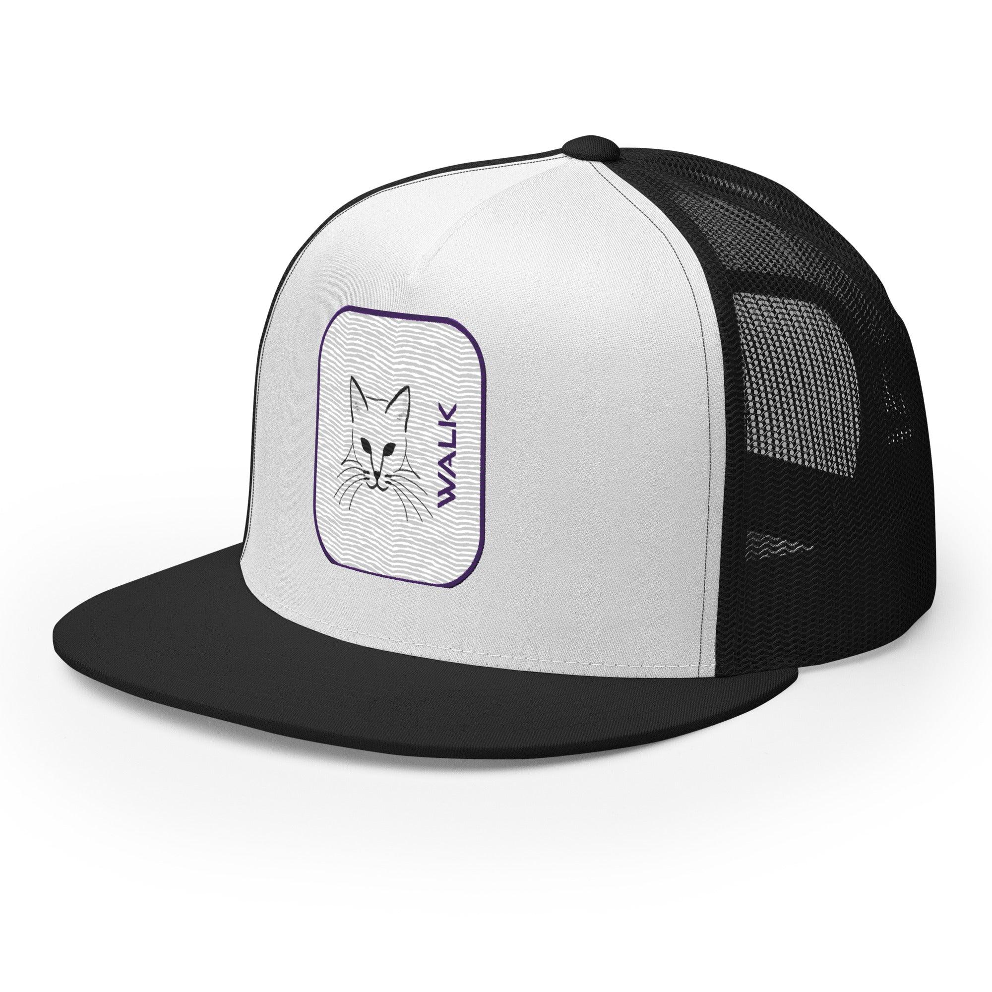 'Cat Walk' five-panel Trucker Cap - POMA Graphics