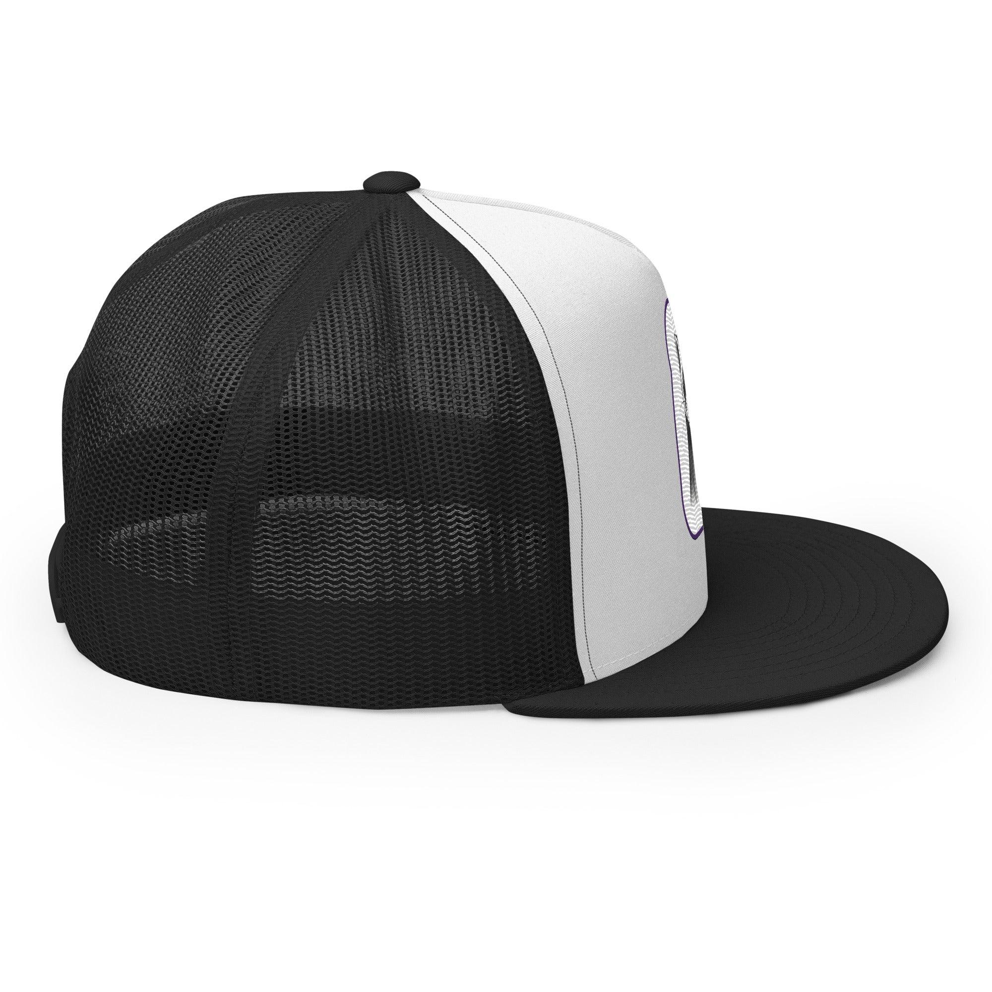 'Minx' five-panel Trucker Cap - POMA Graphics