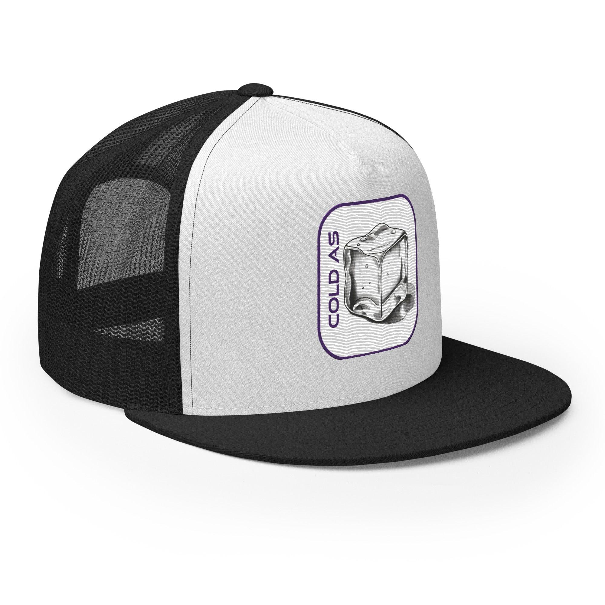 'Cold As Ice' five-panel Trucker Cap - POMA Graphics