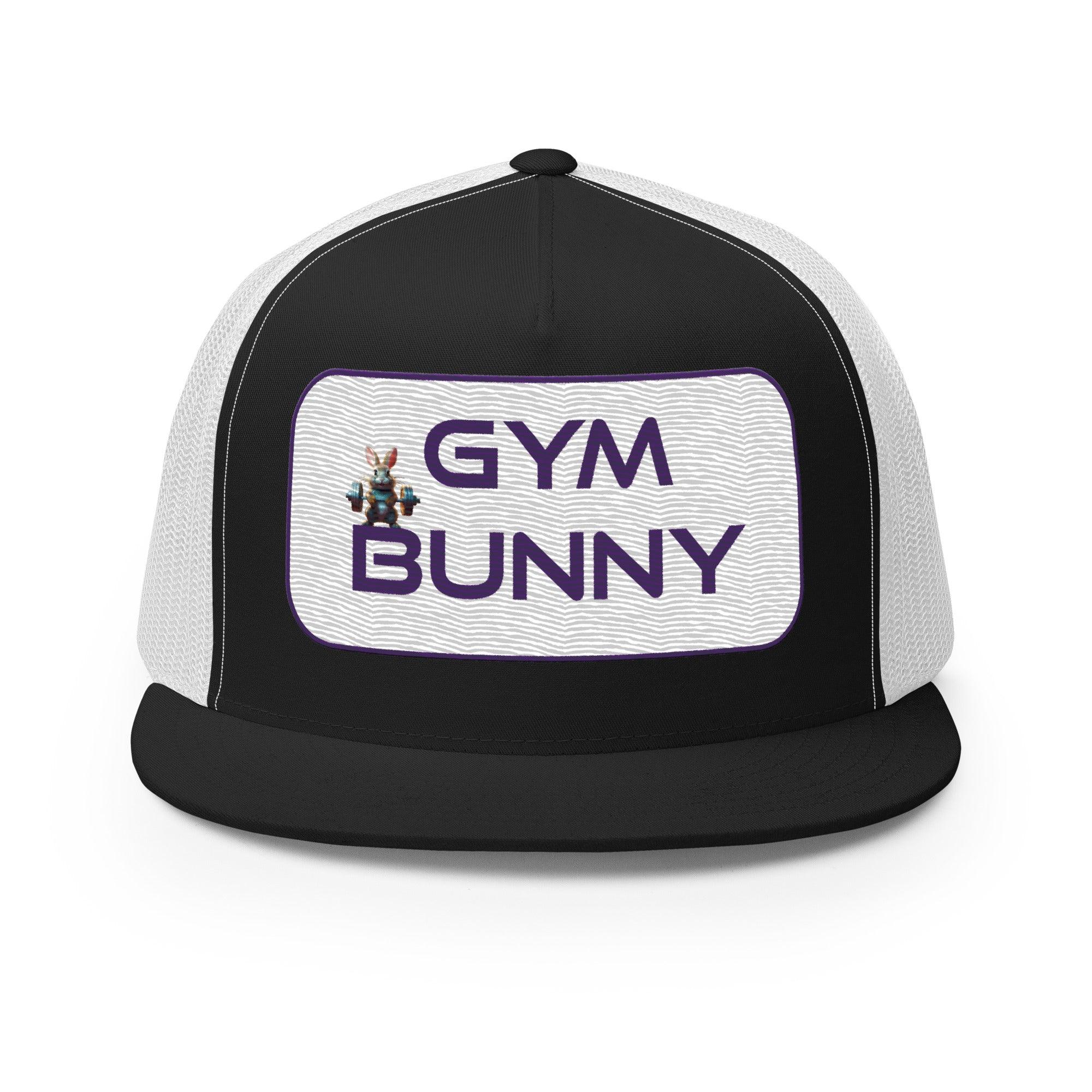 'Gym Bunny' five-panel Trucker Cap