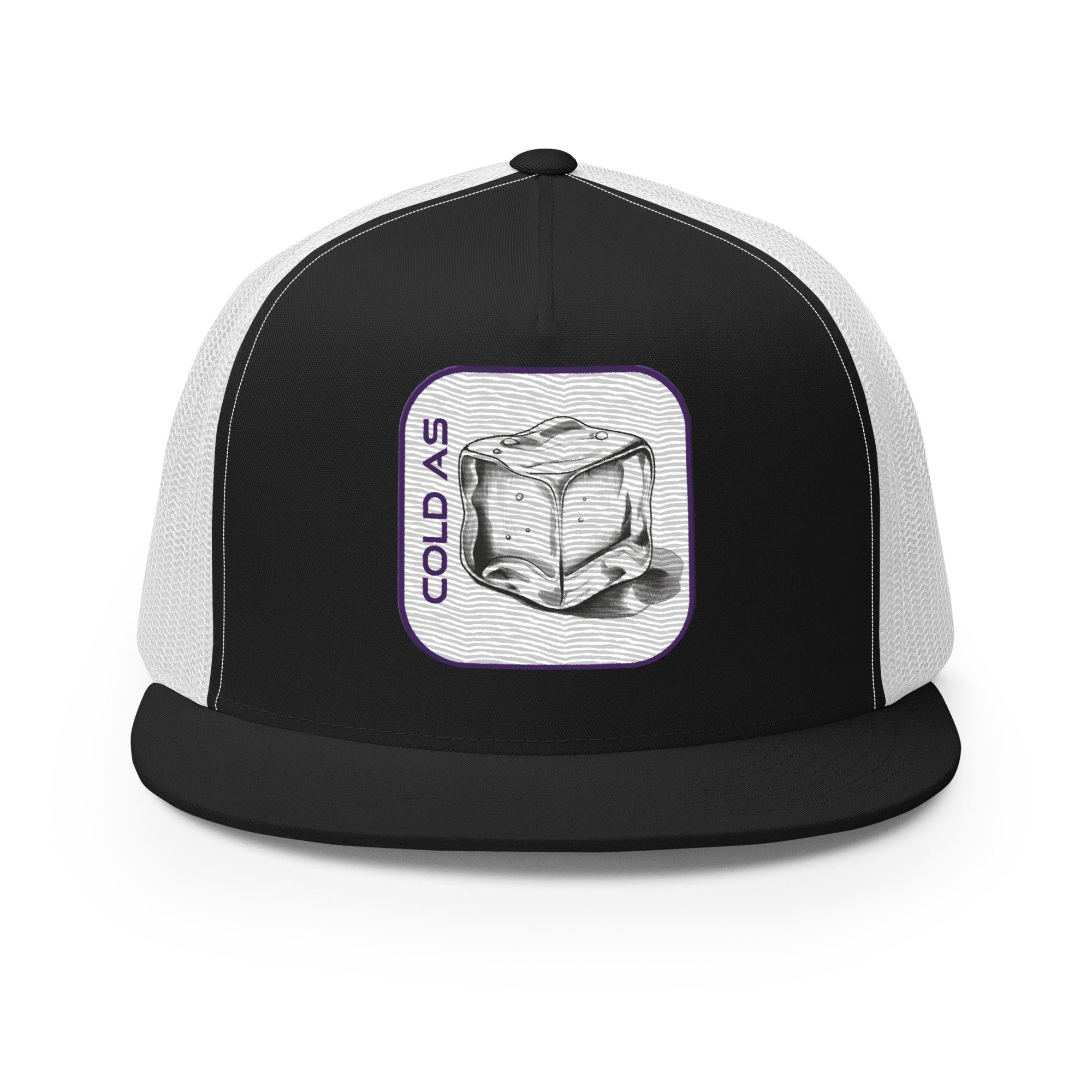 'Cold As Ice' five-panel Trucker Cap