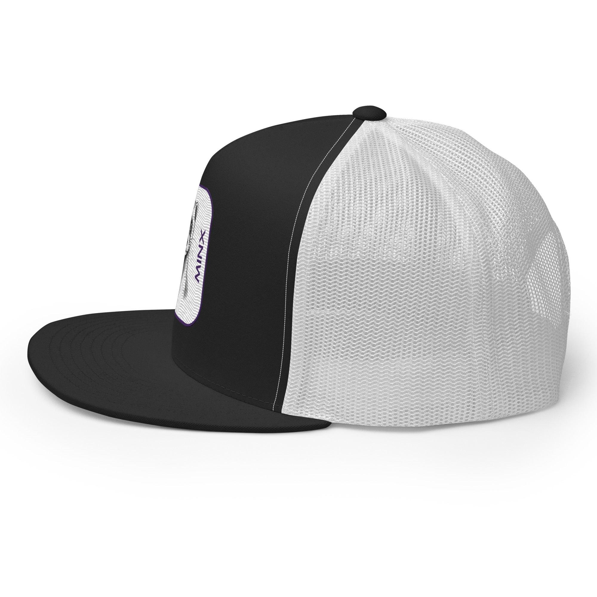 'Minx' five-panel Trucker Cap - POMA Graphics