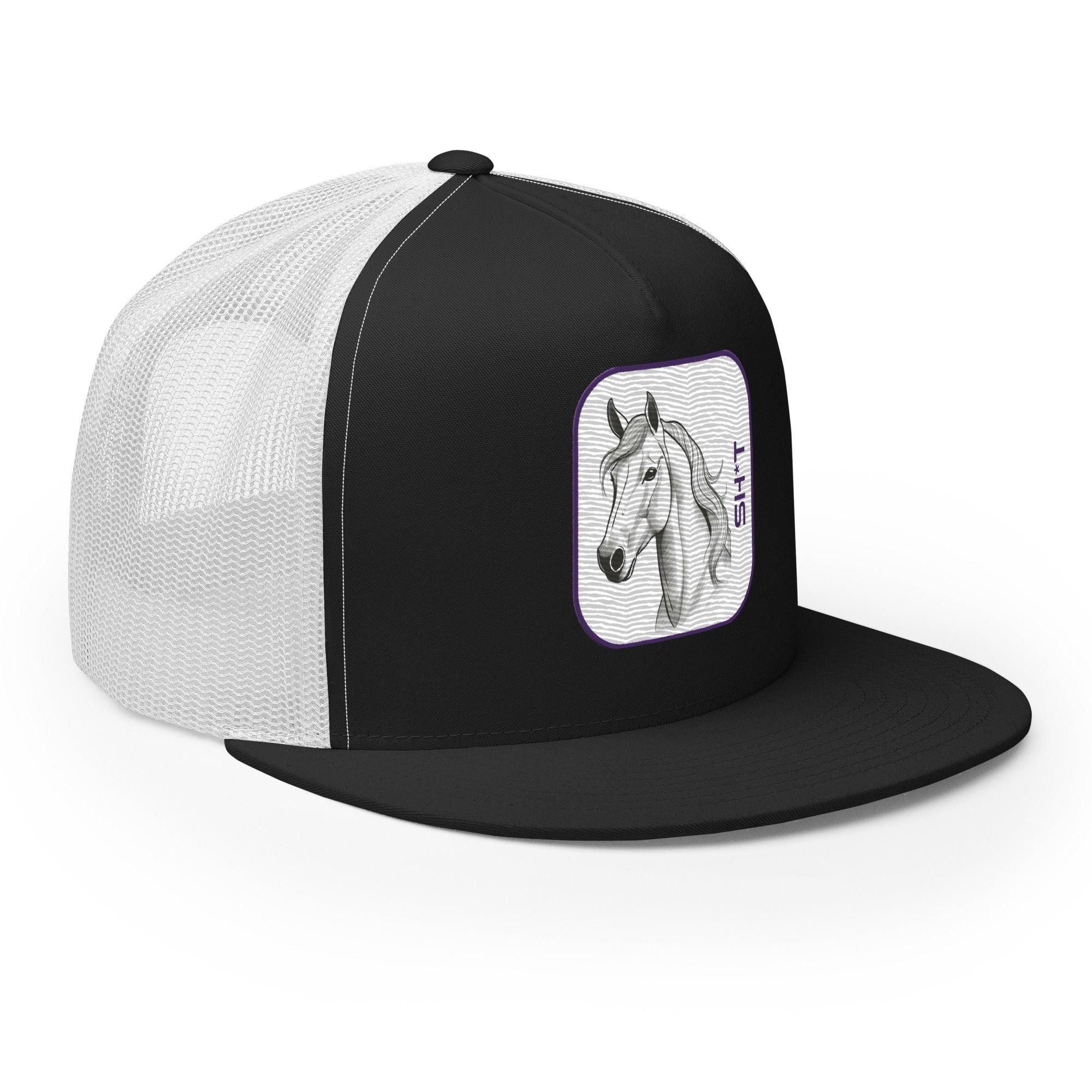 'Horse Sh*t' five-panel Trucker Cap - POMA Graphics