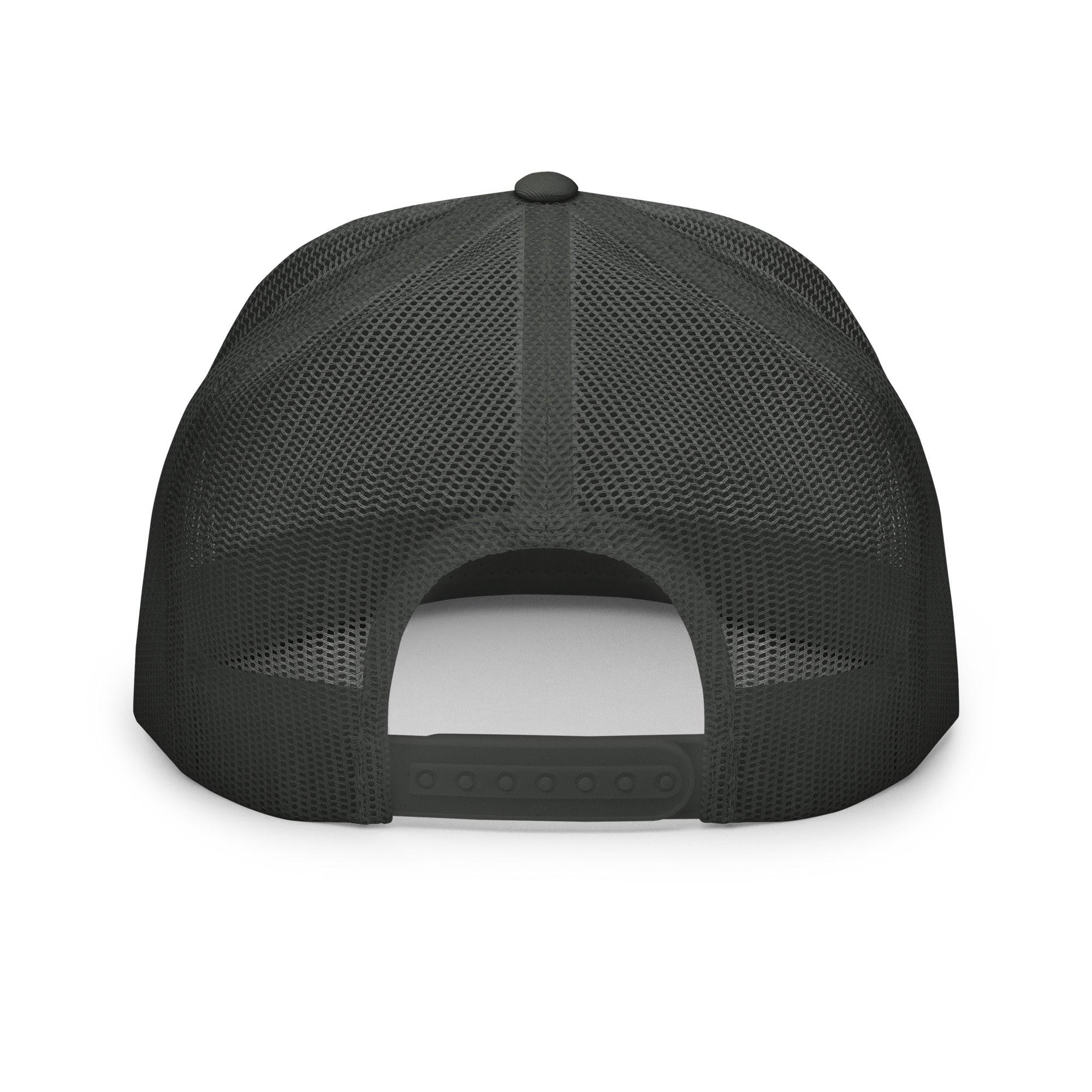 'Gym Bunny' five-panel Trucker Cap - POMA Graphics