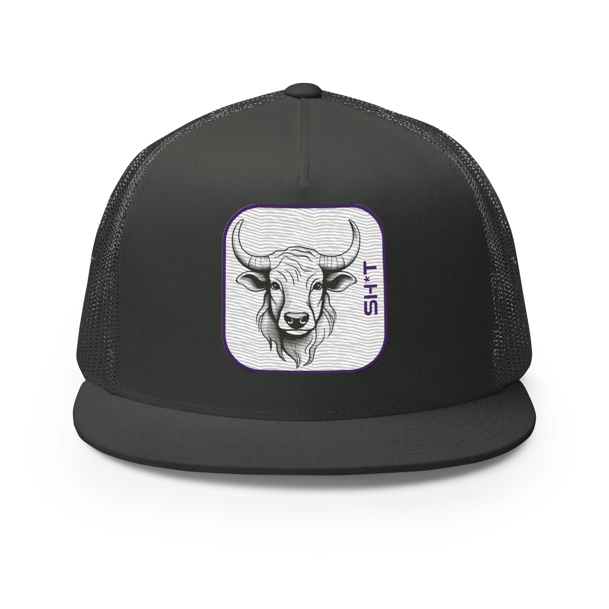 'Bull Sh*t' five-panel Trucker Cap - POMA Graphics