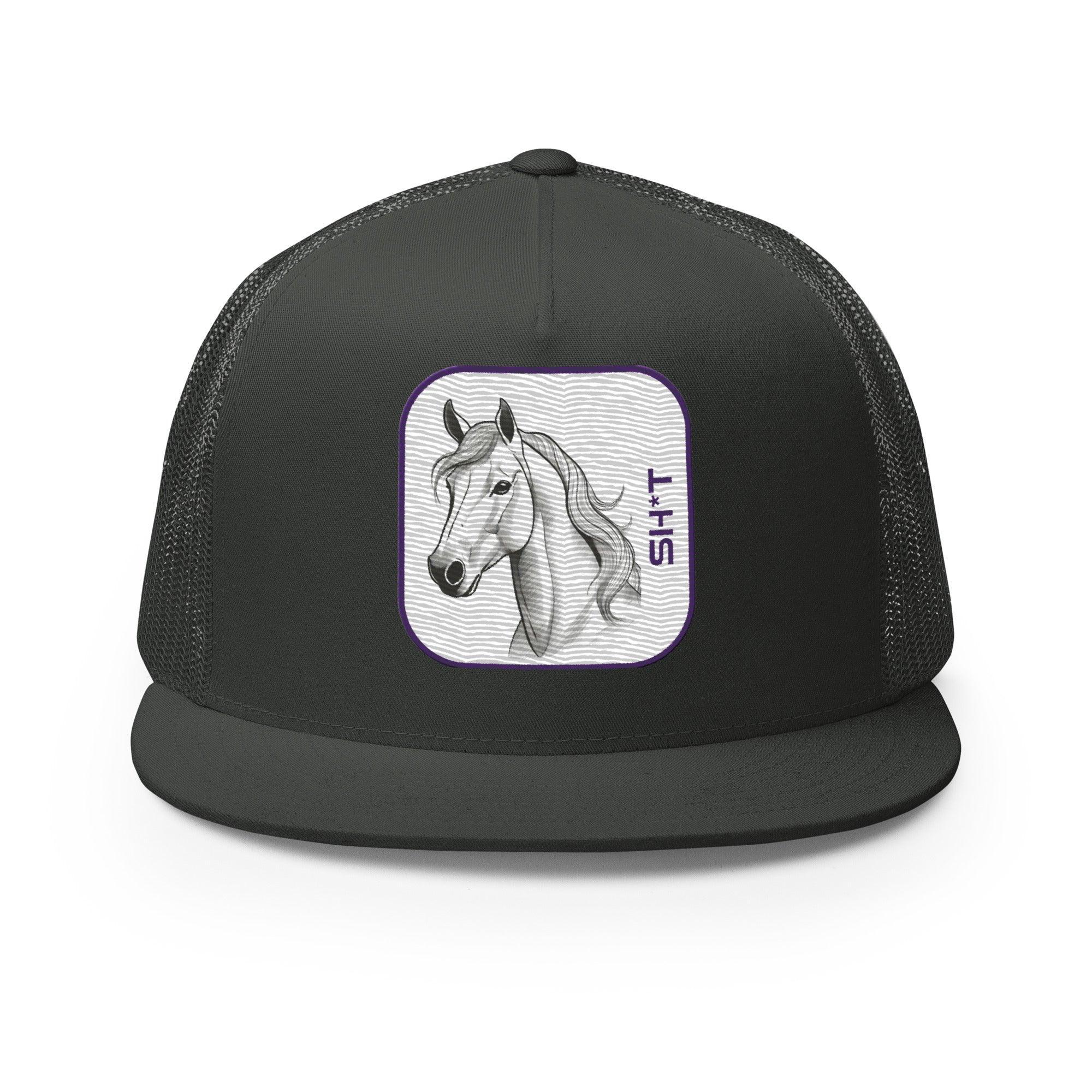 'Horse Sh*t' five-panel Trucker Cap - POMA Graphics