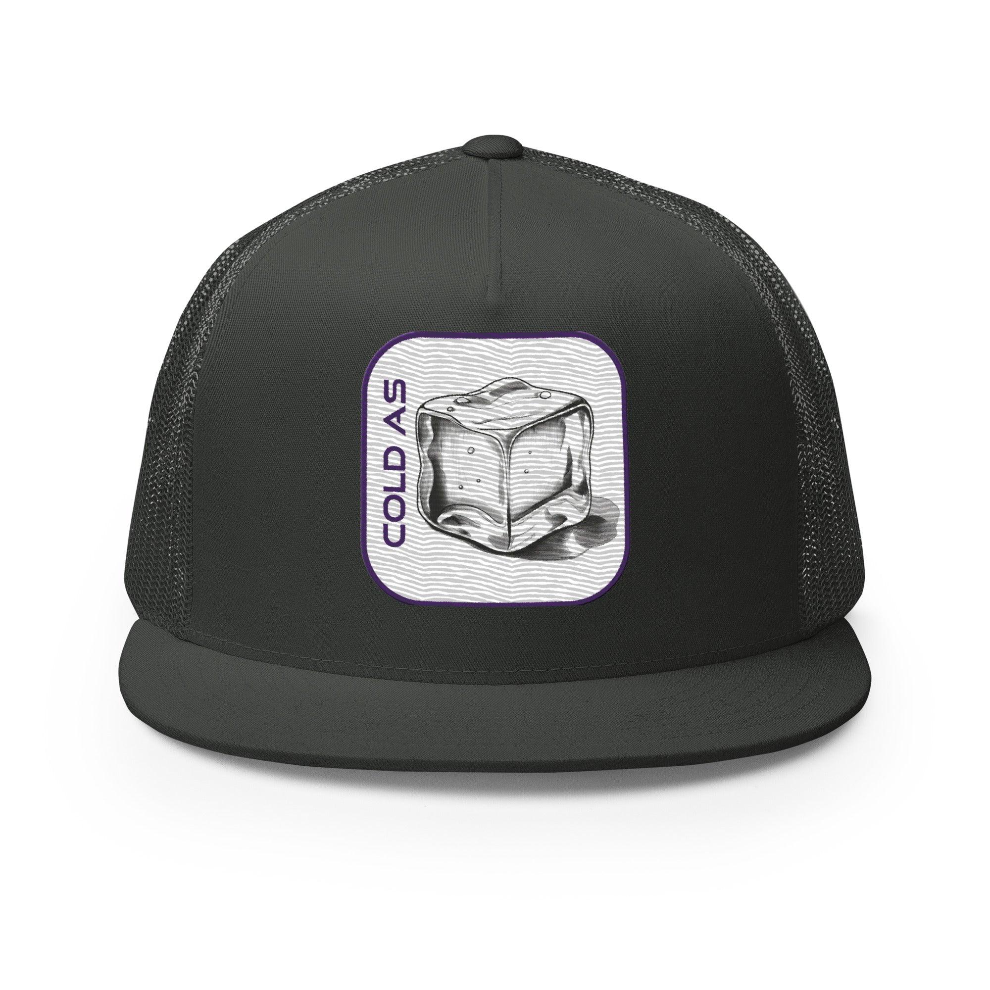 'Cold As Ice' five-panel Trucker Cap - POMA Graphics