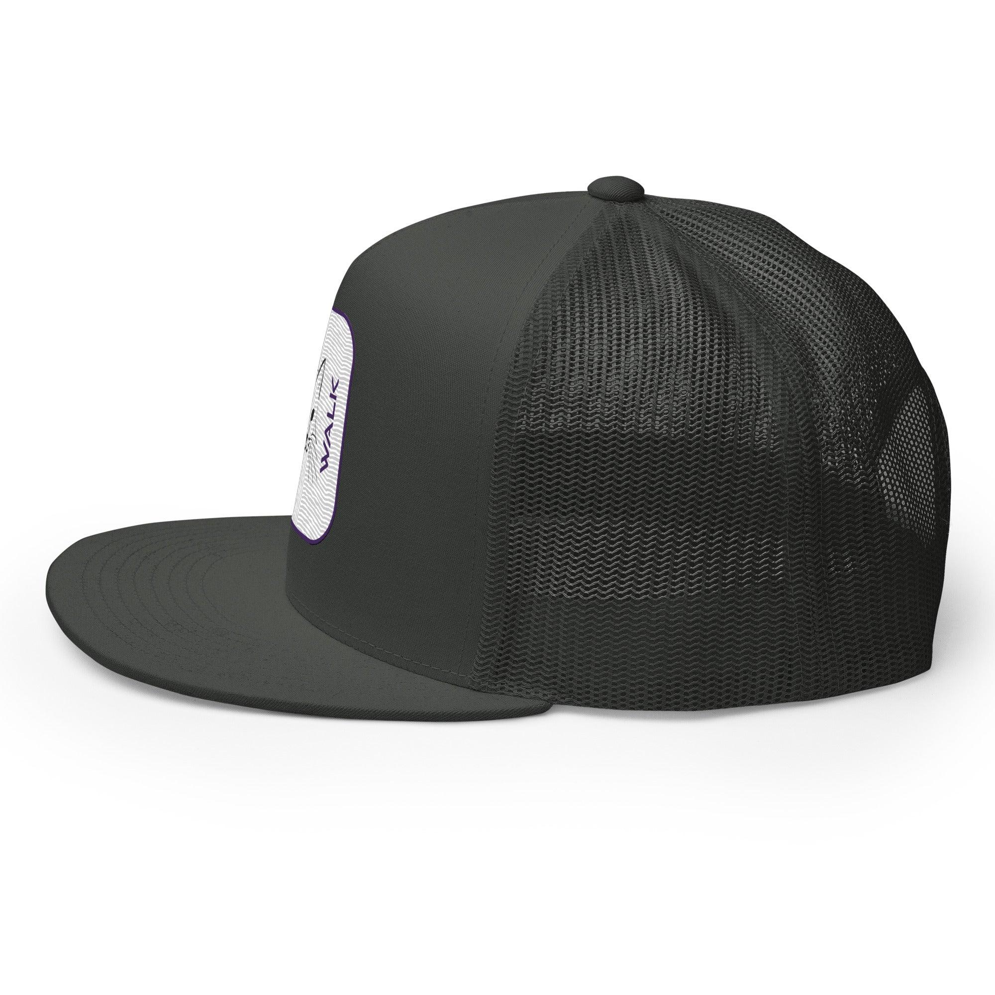 'Cat Walk' five-panel Trucker Cap - POMA Graphics