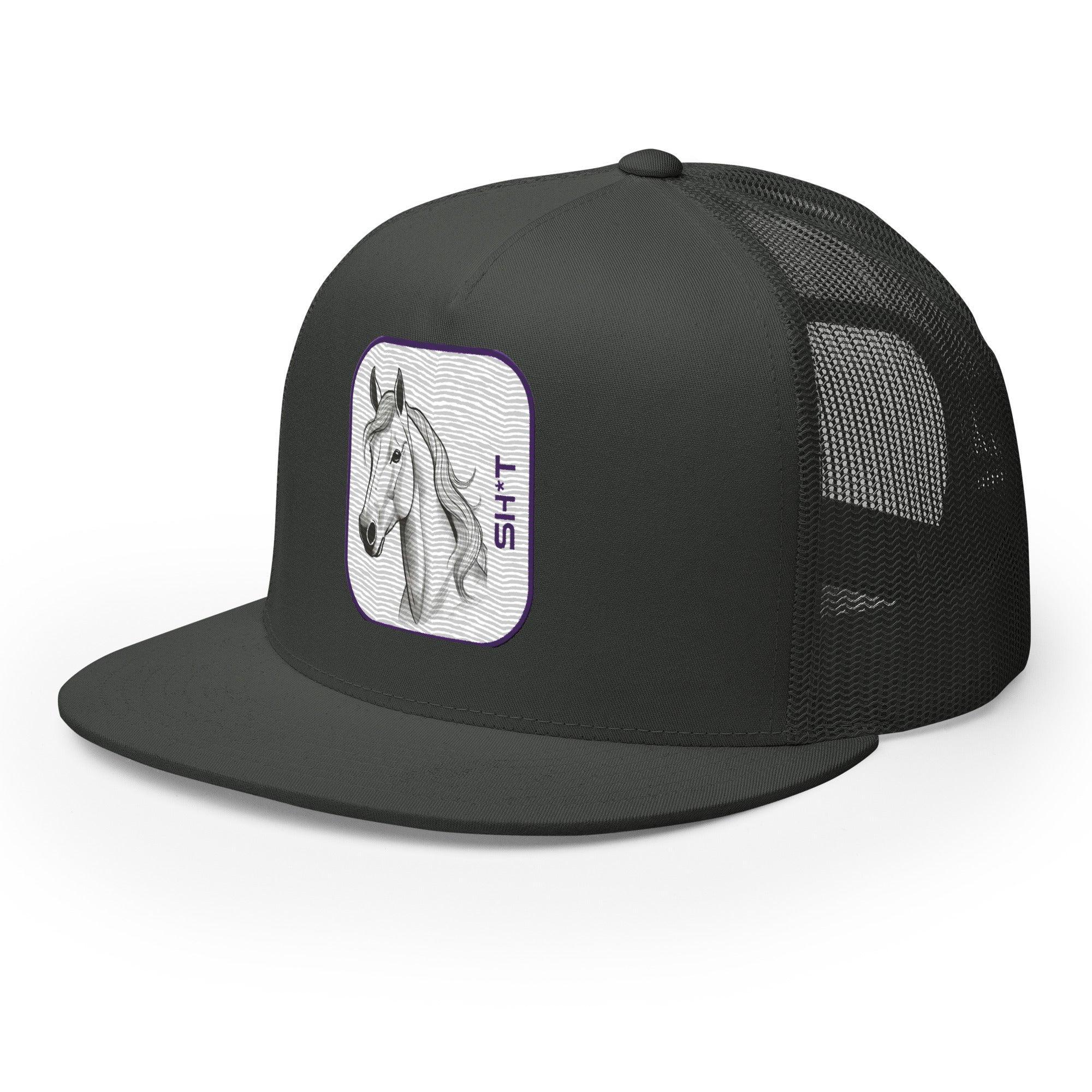 'Horse Sh*t' five-panel Trucker Cap - POMA Graphics