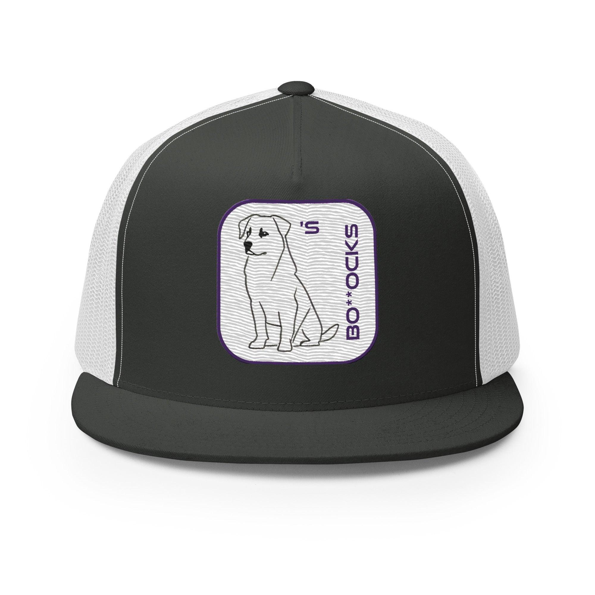 'Dog's Bo**ocks' five-panel Trucker Cap - POMA Graphics