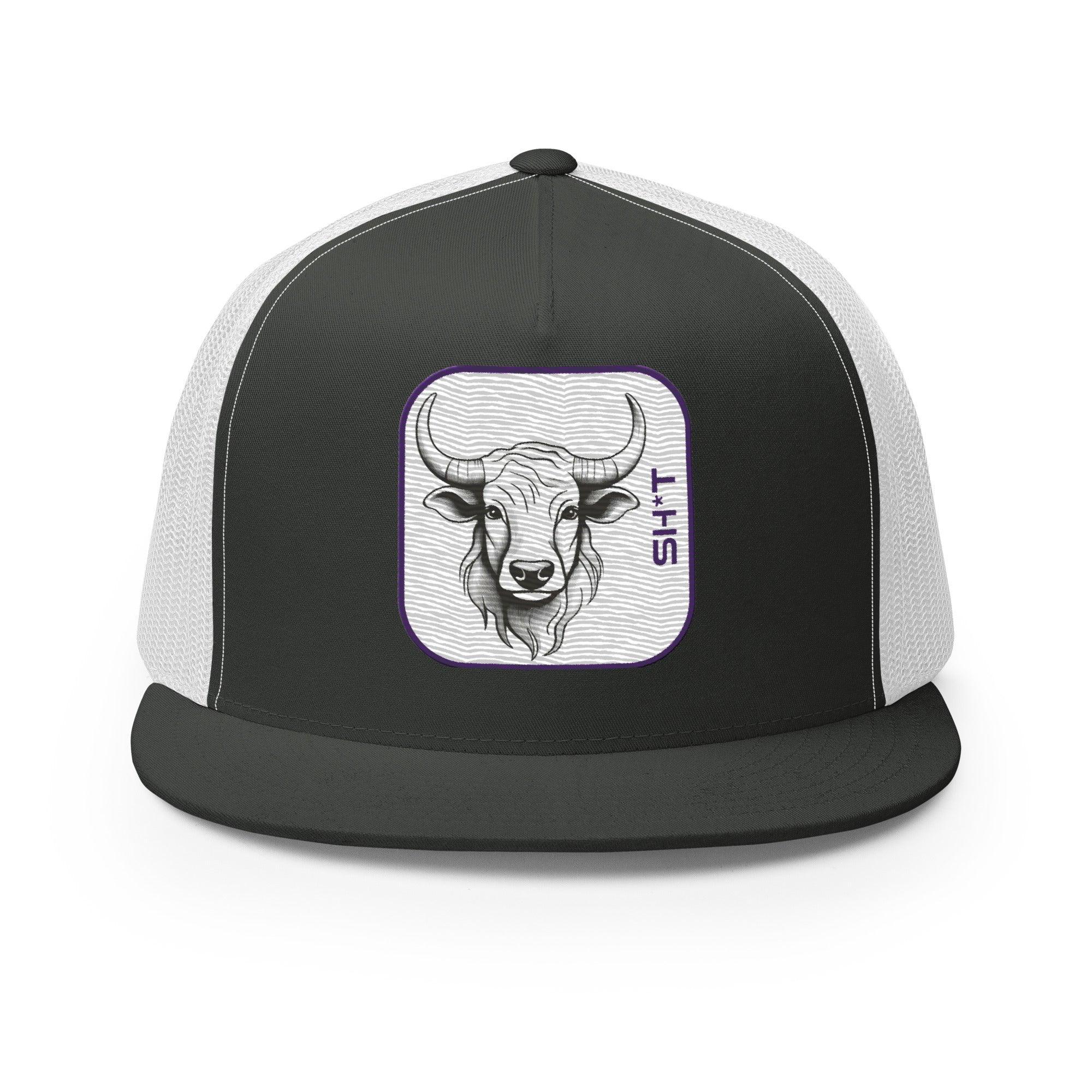 'Bull Sh*t' five-panel Trucker Cap - POMA Graphics