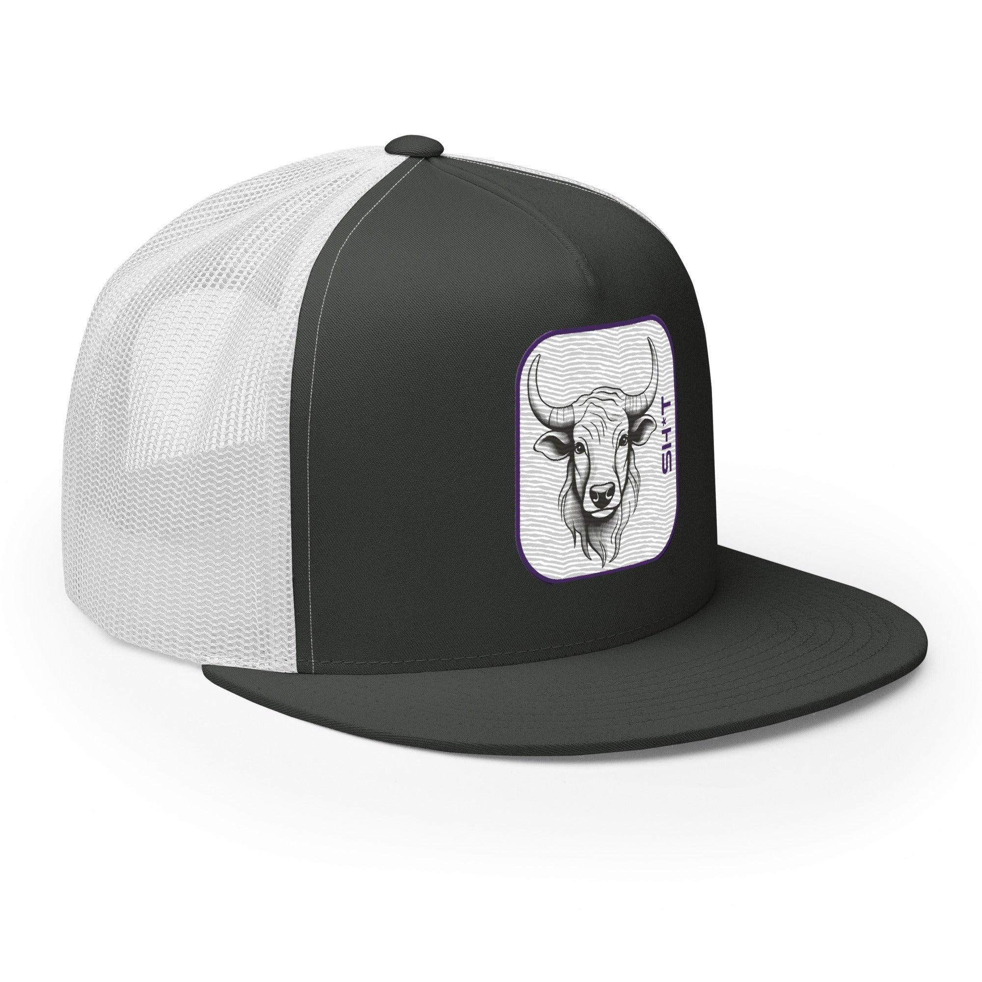 'Bull Sh*t' five-panel Trucker Cap - POMA Graphics