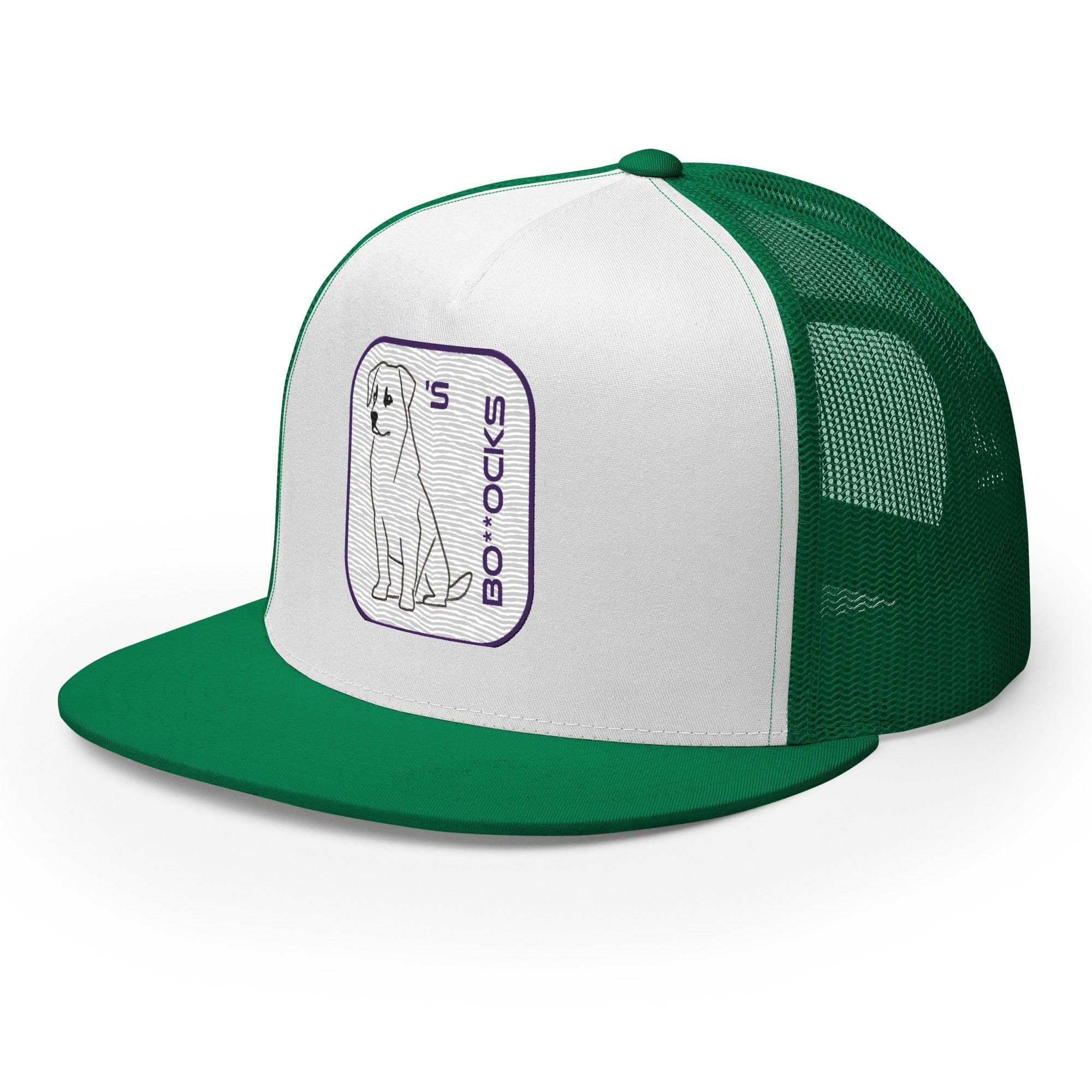 'Dog's Bo**ocks' five-panel Trucker Cap - POMA Graphics