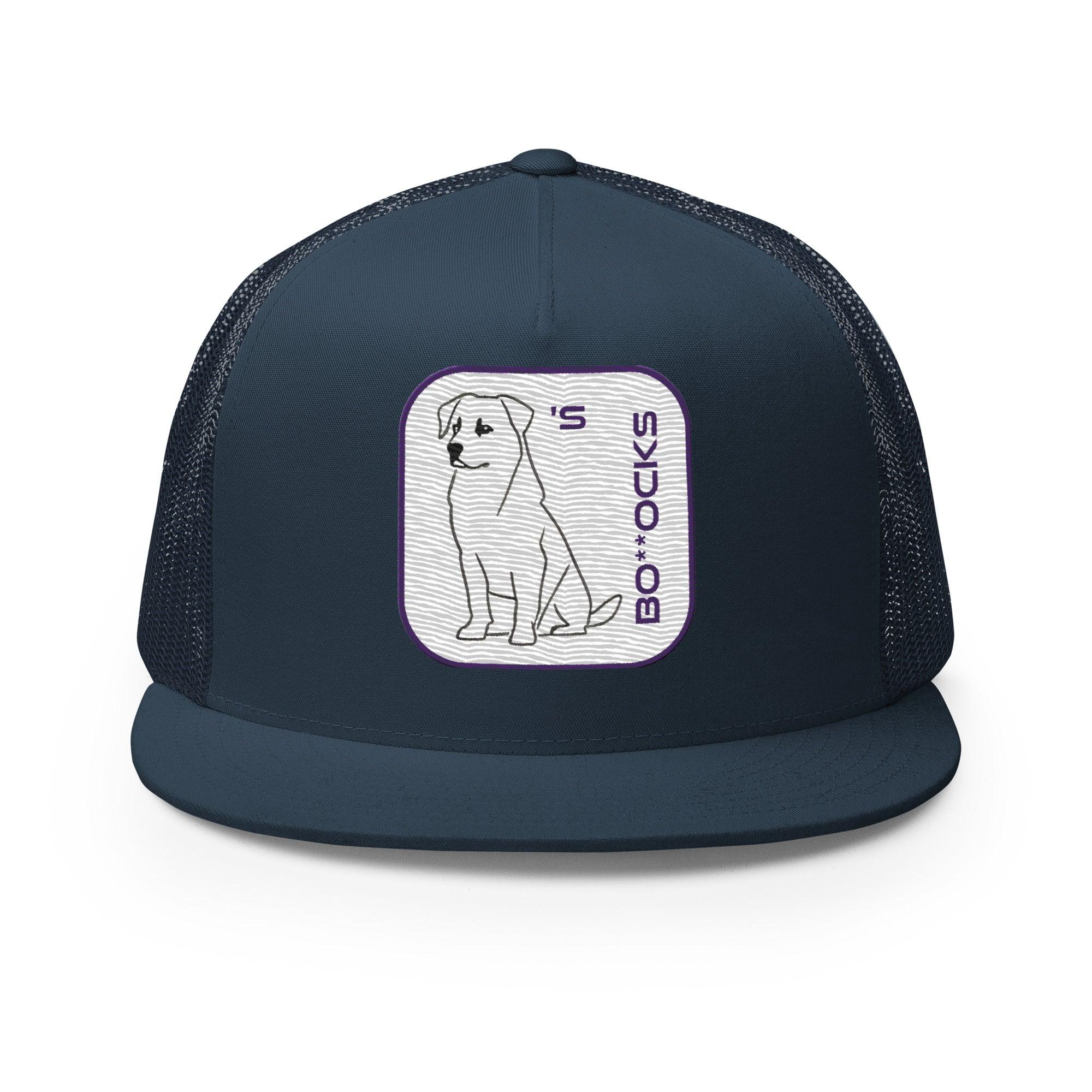 'Dog's Bo**ocks' five-panel Trucker Cap - POMA Graphics