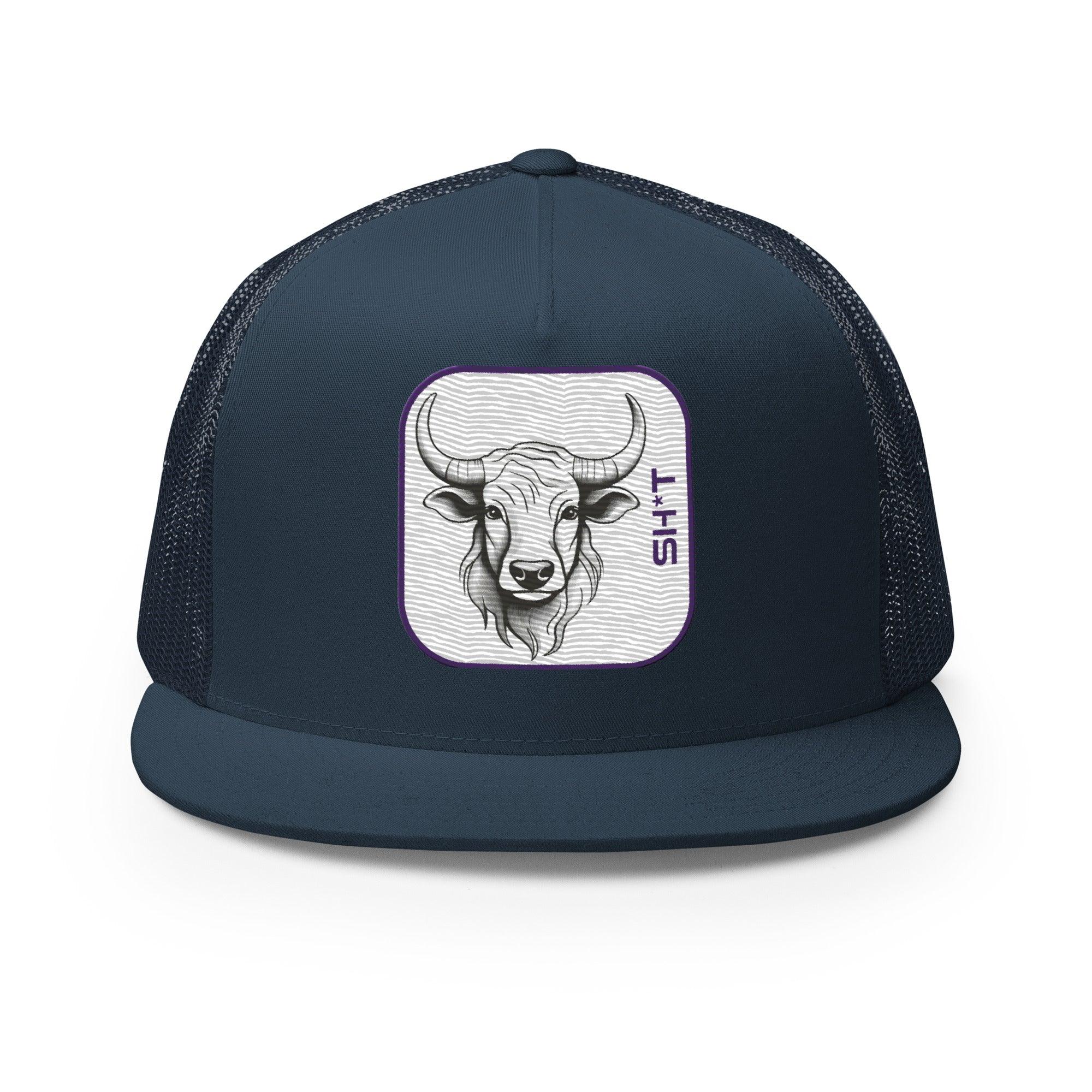 'Bull Sh*t' five-panel Trucker Cap