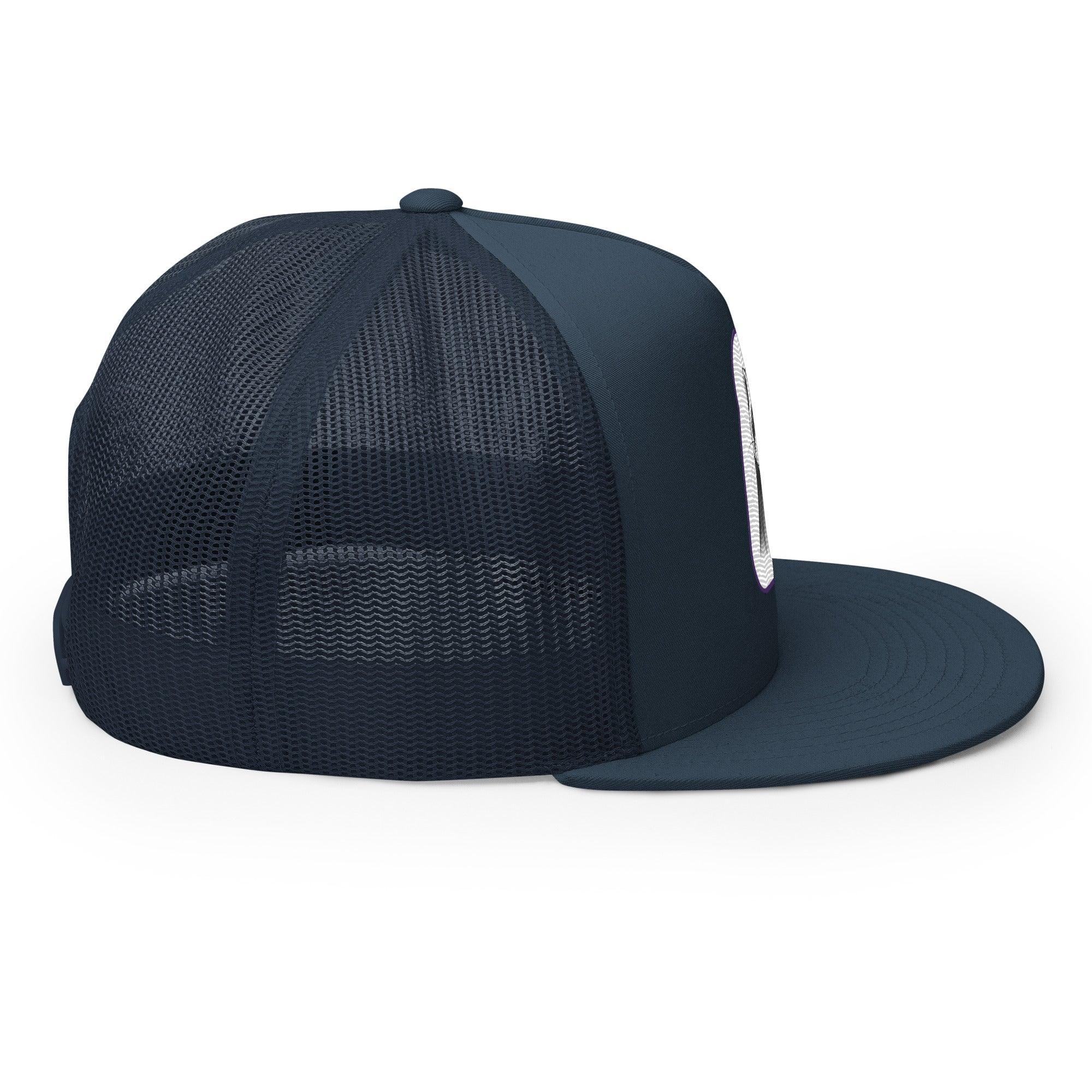 'Minx' five-panel Trucker Cap - POMA Graphics