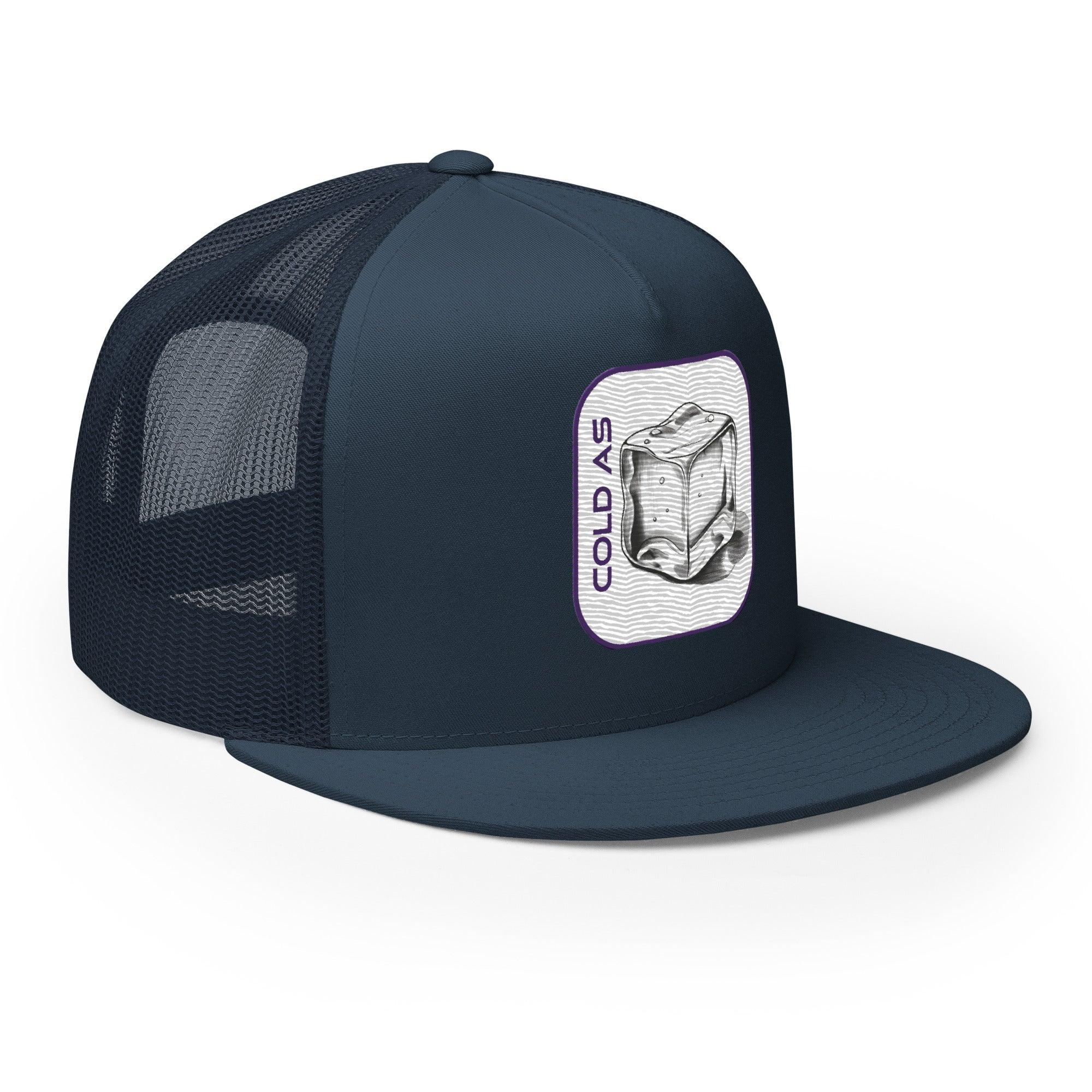 'Cold As Ice' five-panel Trucker Cap - POMA Graphics