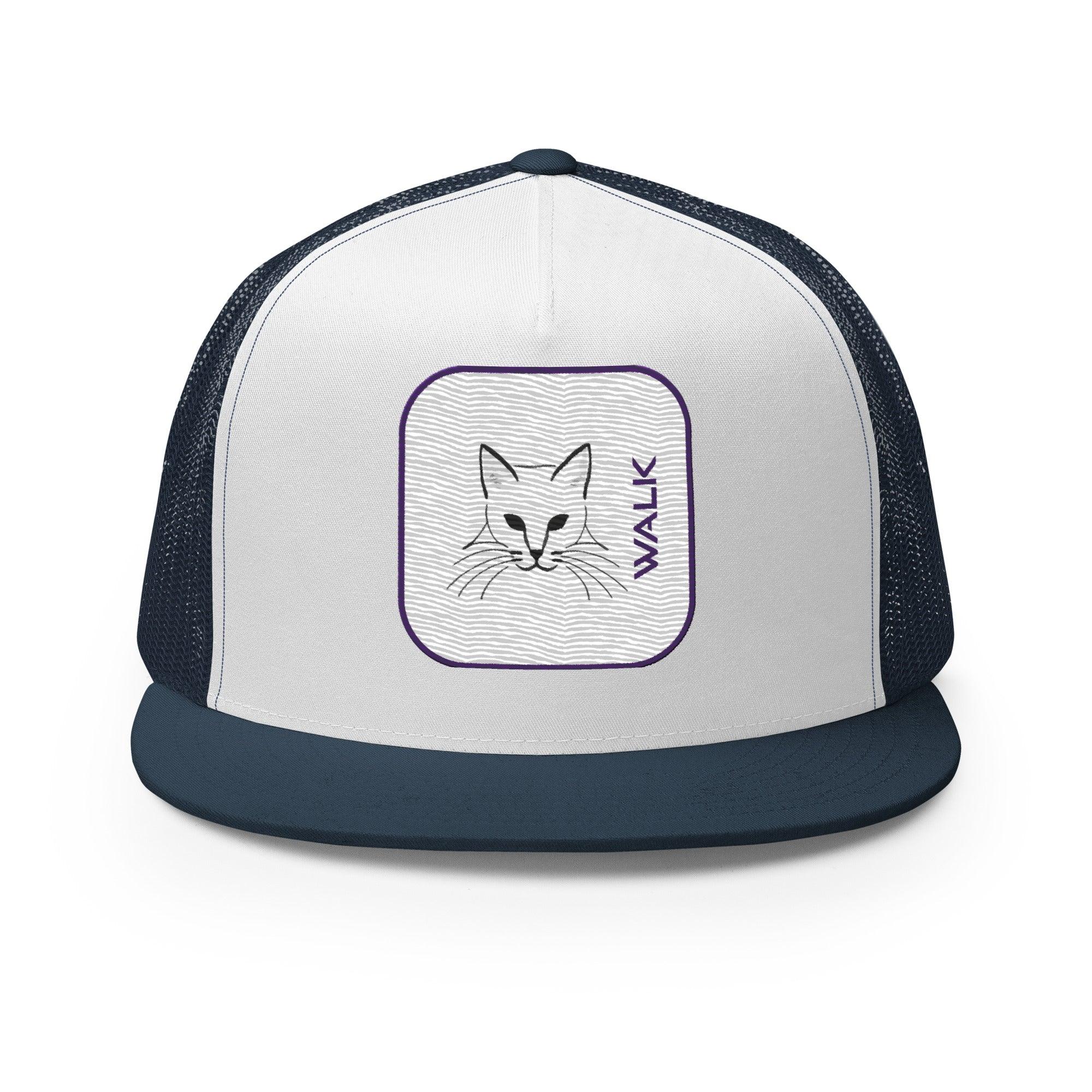 'Cat Walk' five-panel Trucker Cap