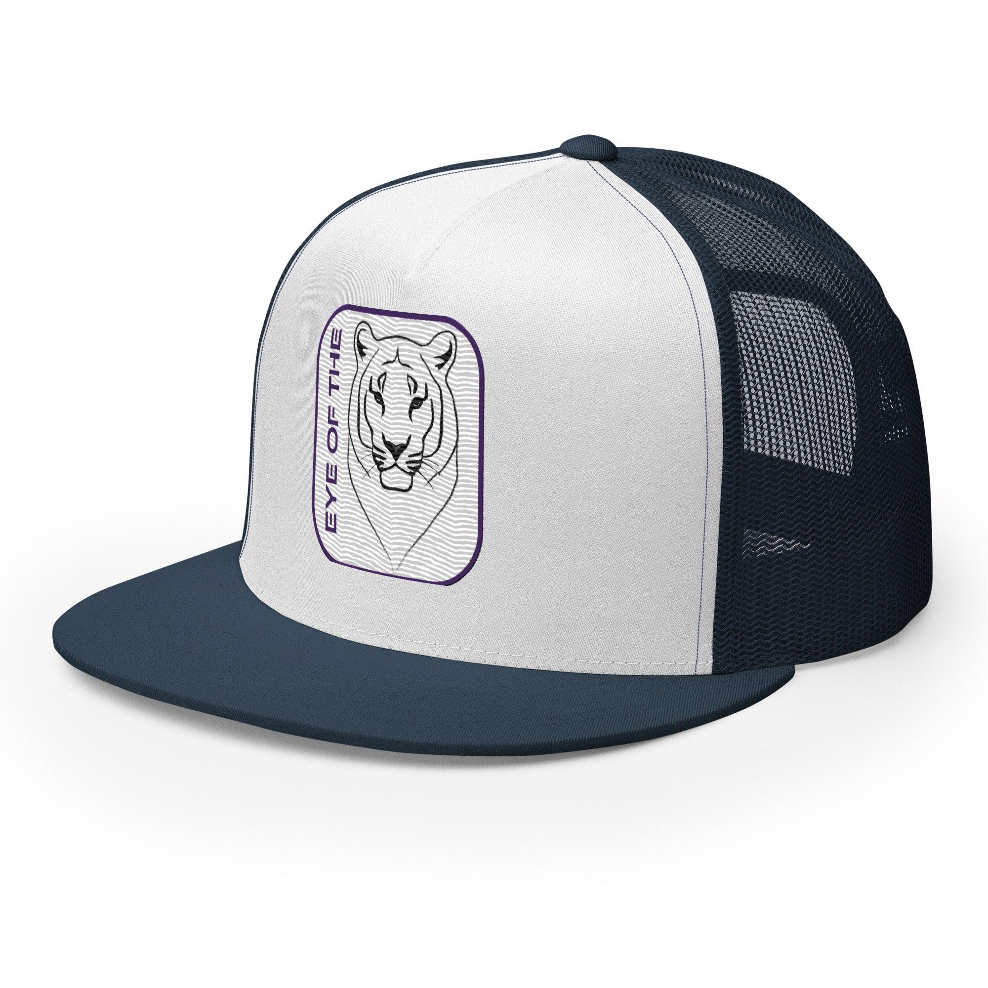 'Eye Of The Tiger' five-panel Trucker Cap - POMA Graphics