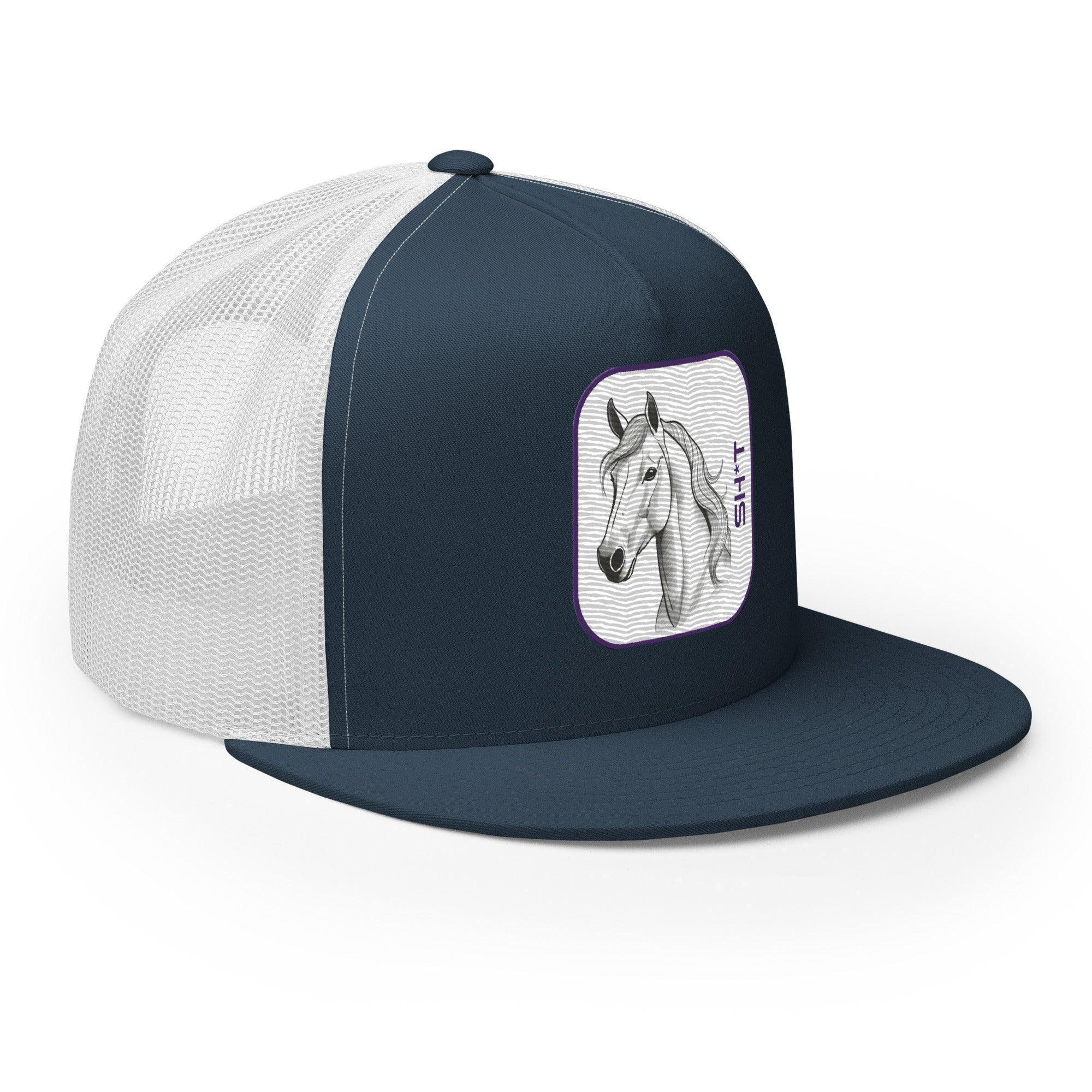 'Horse Sh*t' five-panel Trucker Cap - POMA Graphics