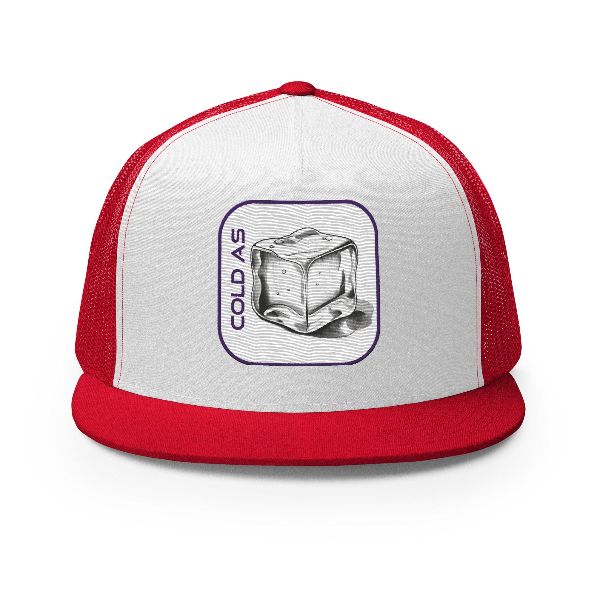 'Cold As Ice' five-panel Trucker Cap - POMA Graphics