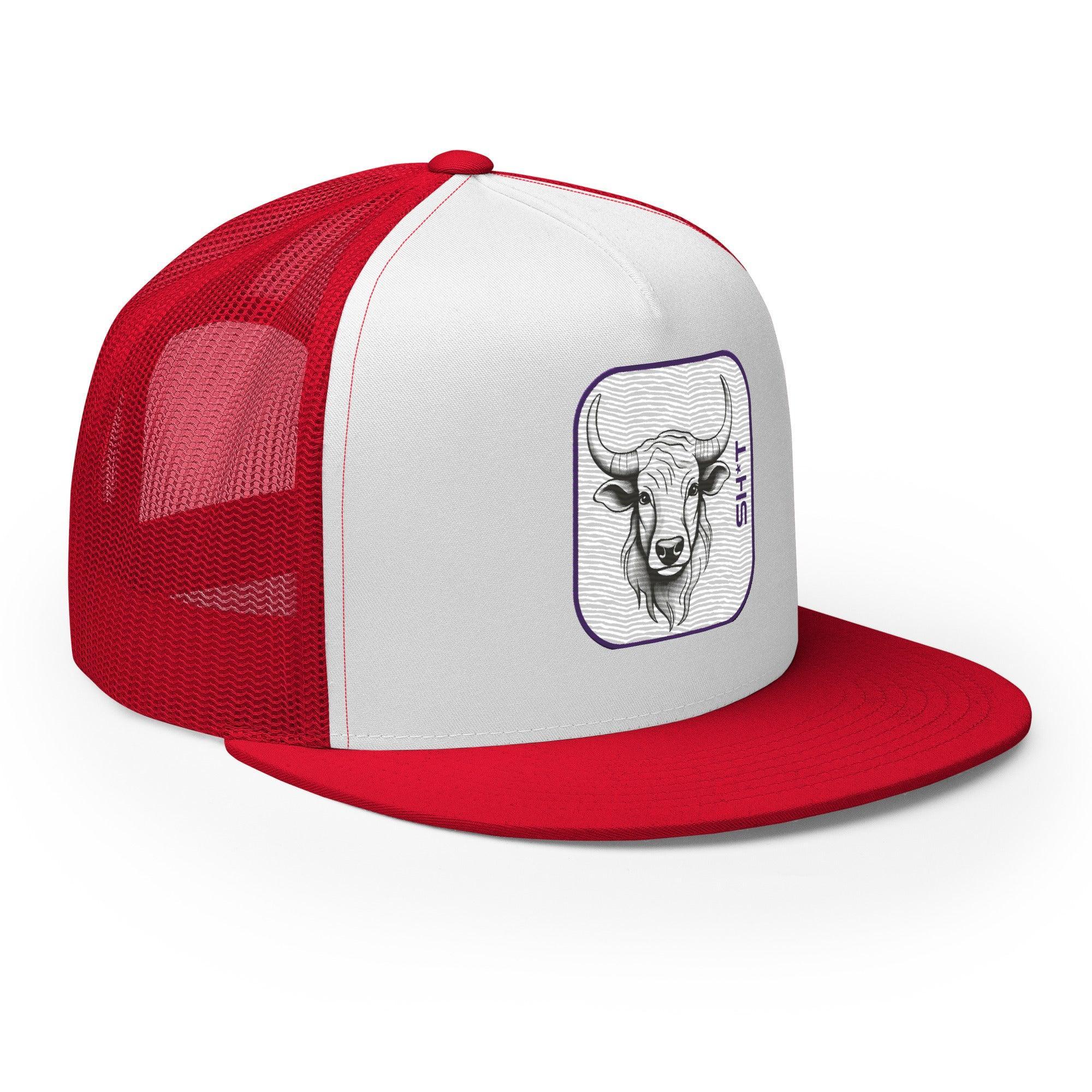 'Bull Sh*t' five-panel Trucker Cap - POMA Graphics