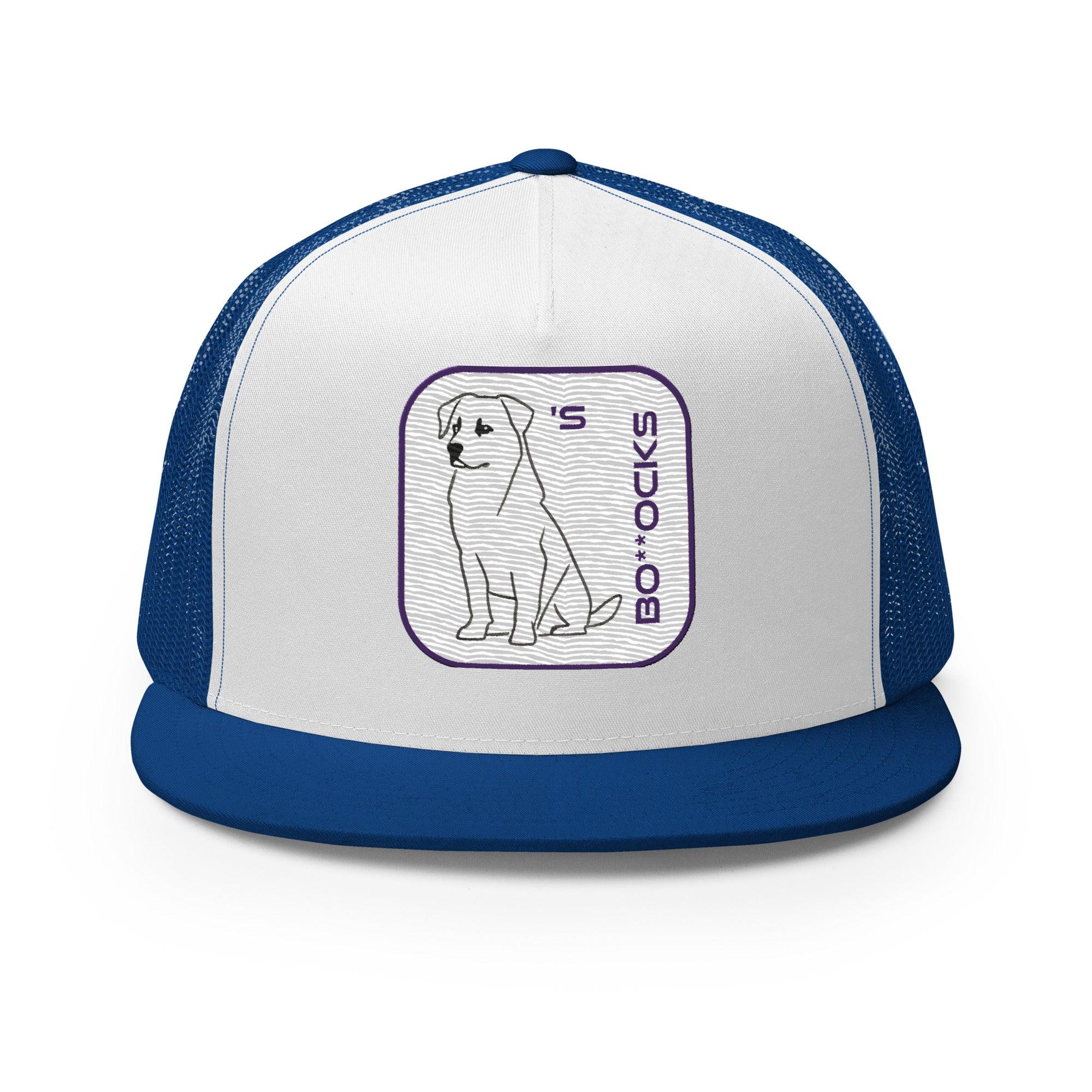 'Dog's Bo**ocks' five-panel Trucker Cap - POMA Graphics