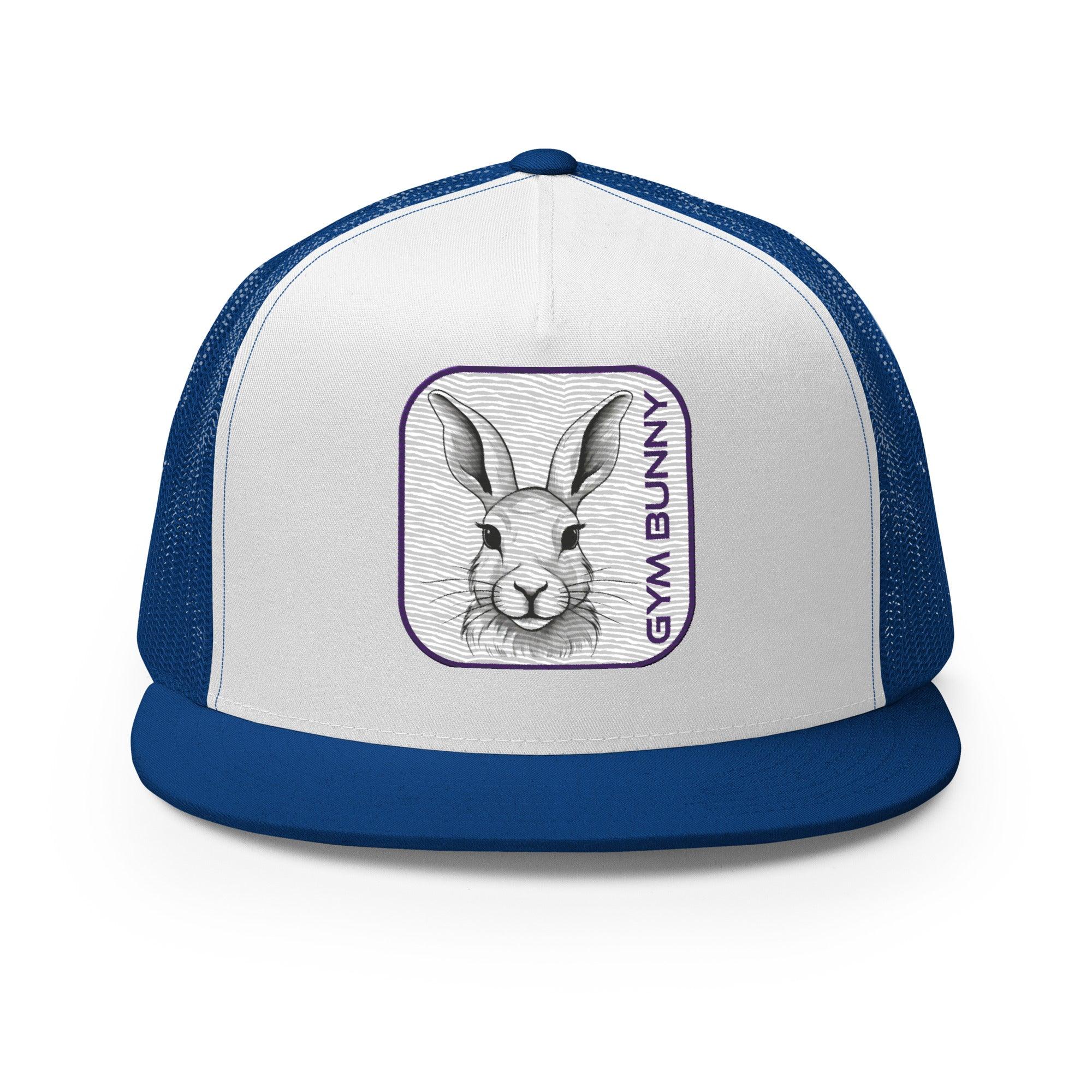 'Gym Bunny' five-panel Trucker Cap