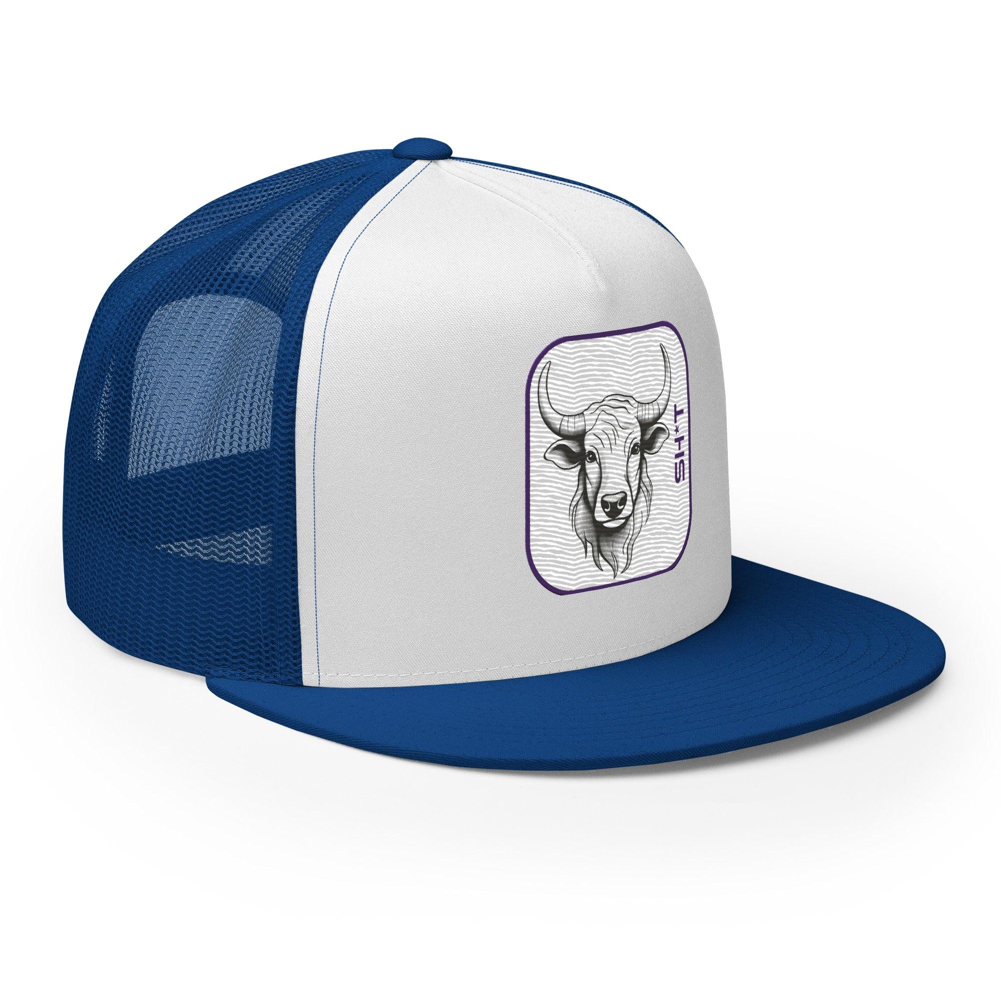 'Bull Sh*t' five-panel Trucker Cap - POMA Graphics