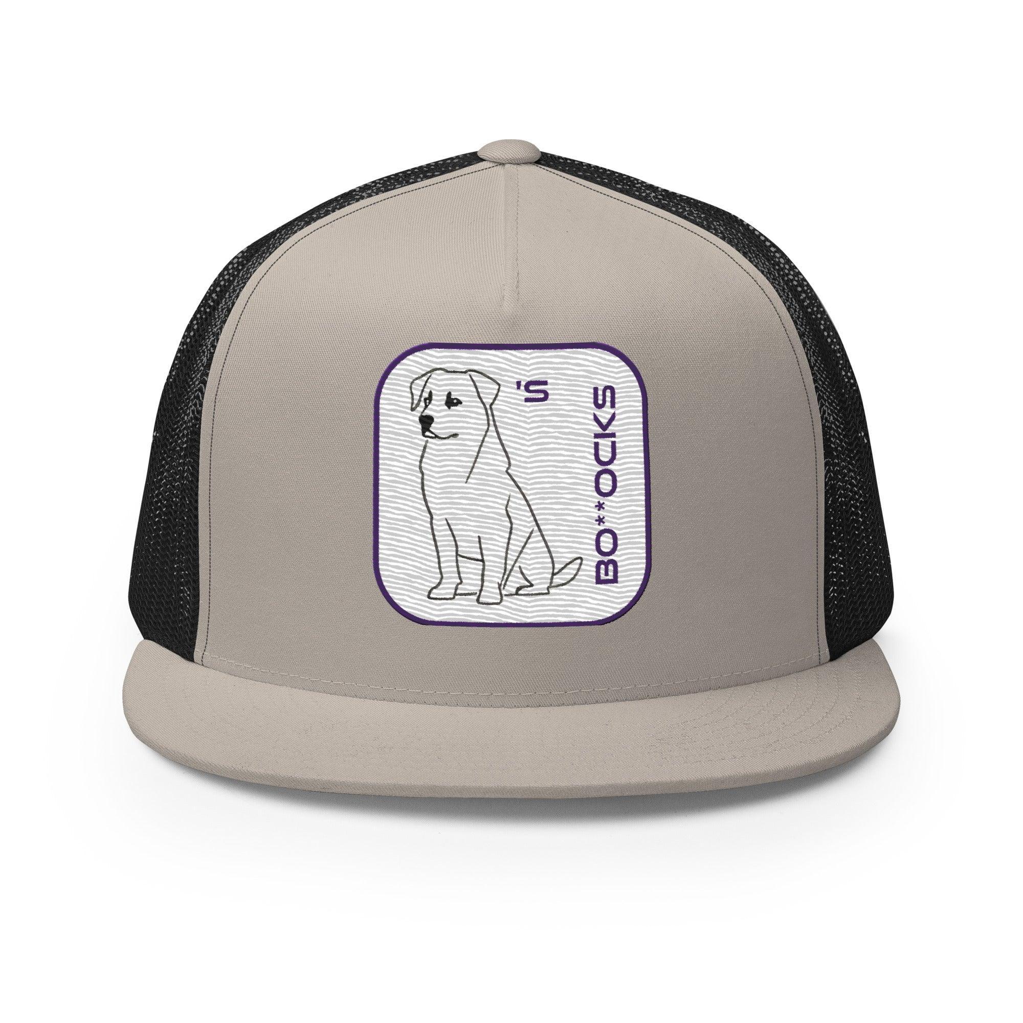 'Dog's Bo**ocks' five-panel Trucker Cap - POMA Graphics