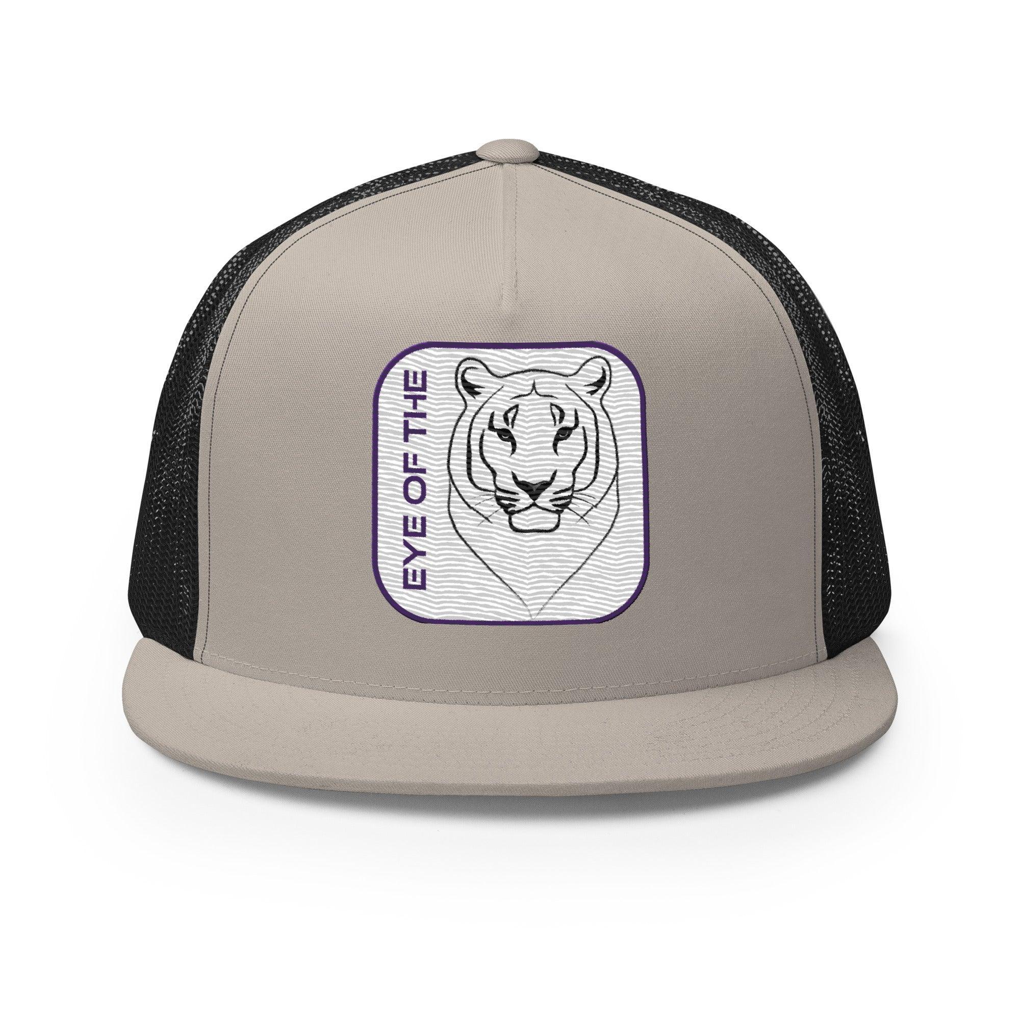 'Eye Of The Tiger' five-panel Trucker Cap - POMA Graphics