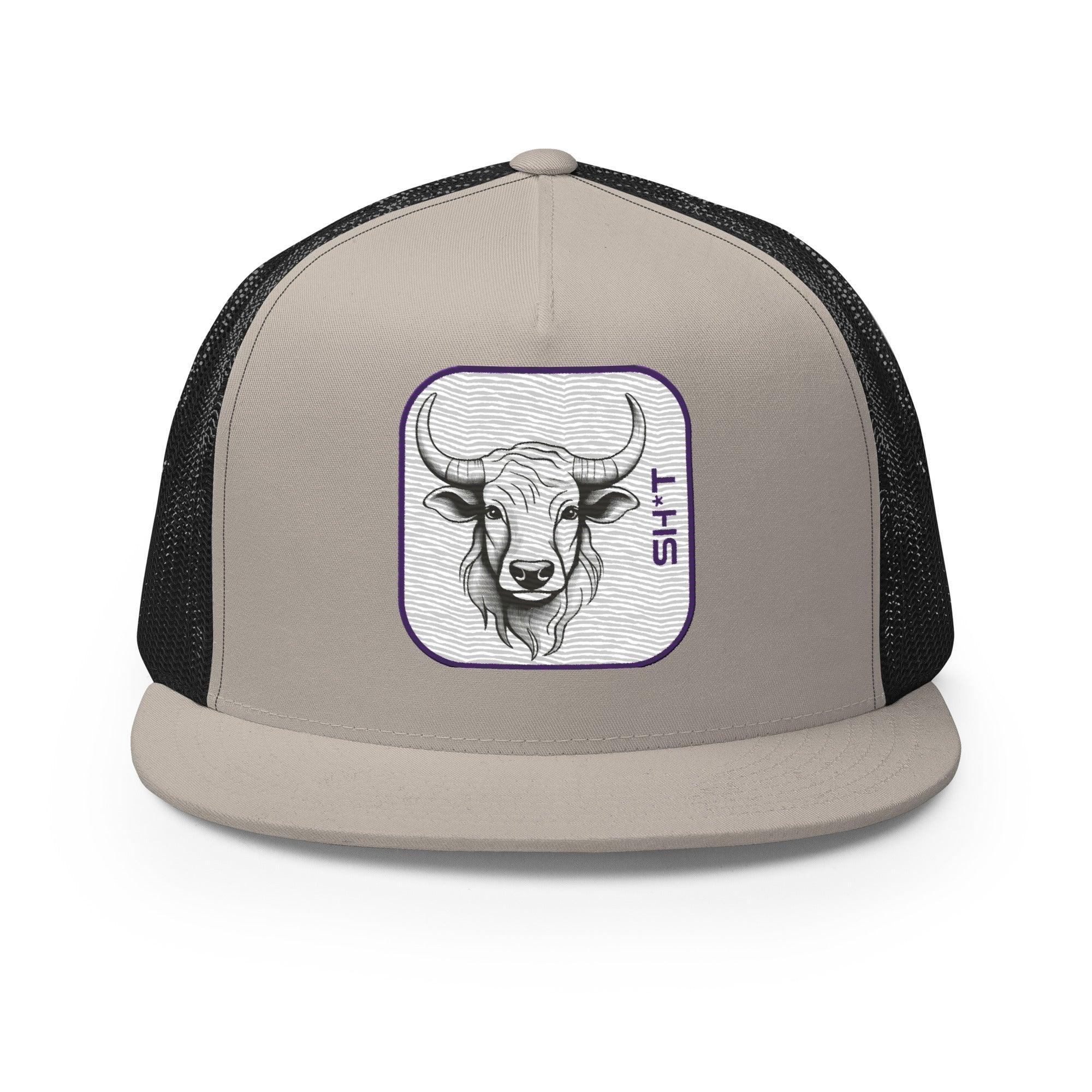 'Bull Sh*t' five-panel Trucker Cap - POMA Graphics