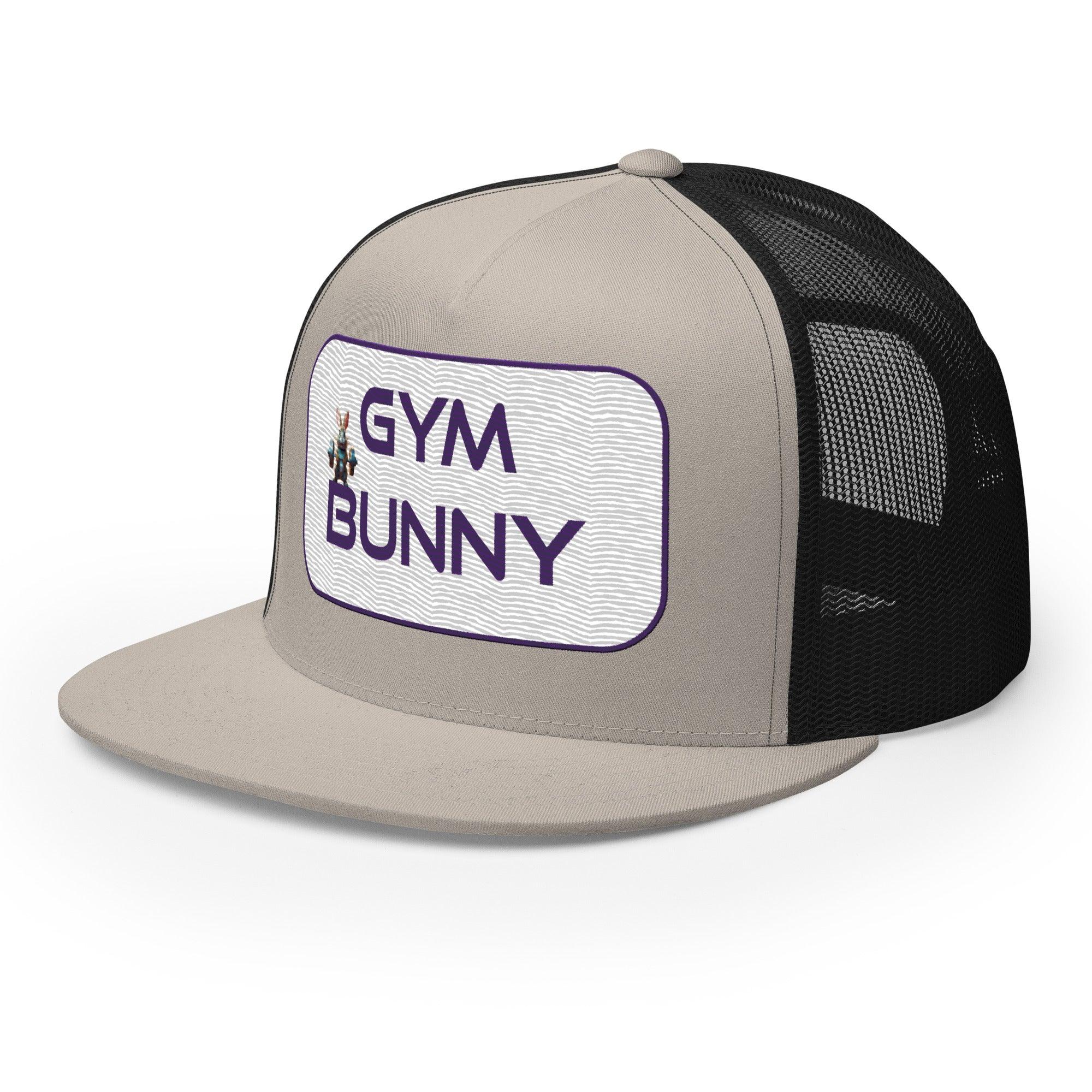 'Gym Bunny' five-panel Trucker Cap - POMA Graphics