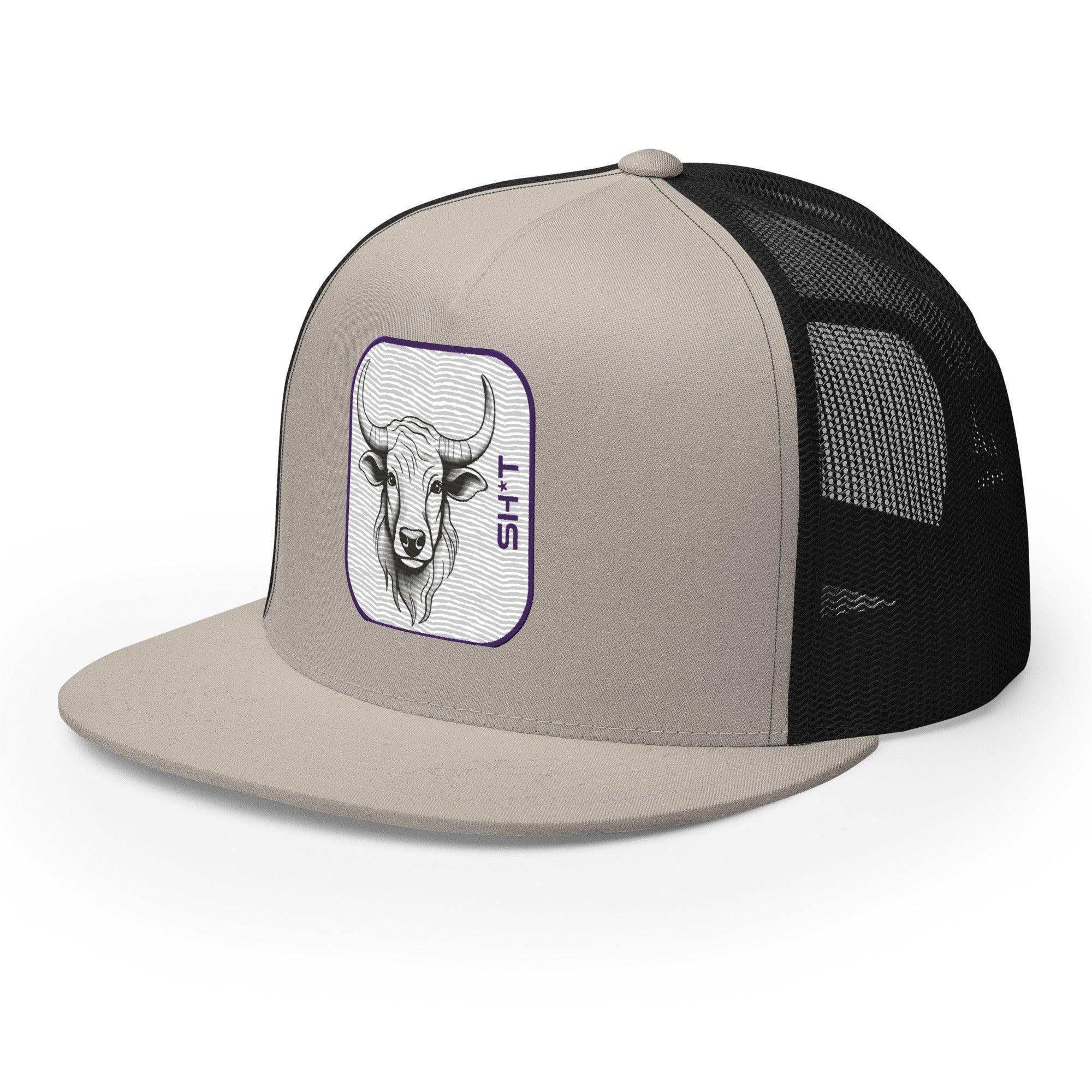 'Bull Sh*t' five-panel Trucker Cap - POMA Graphics